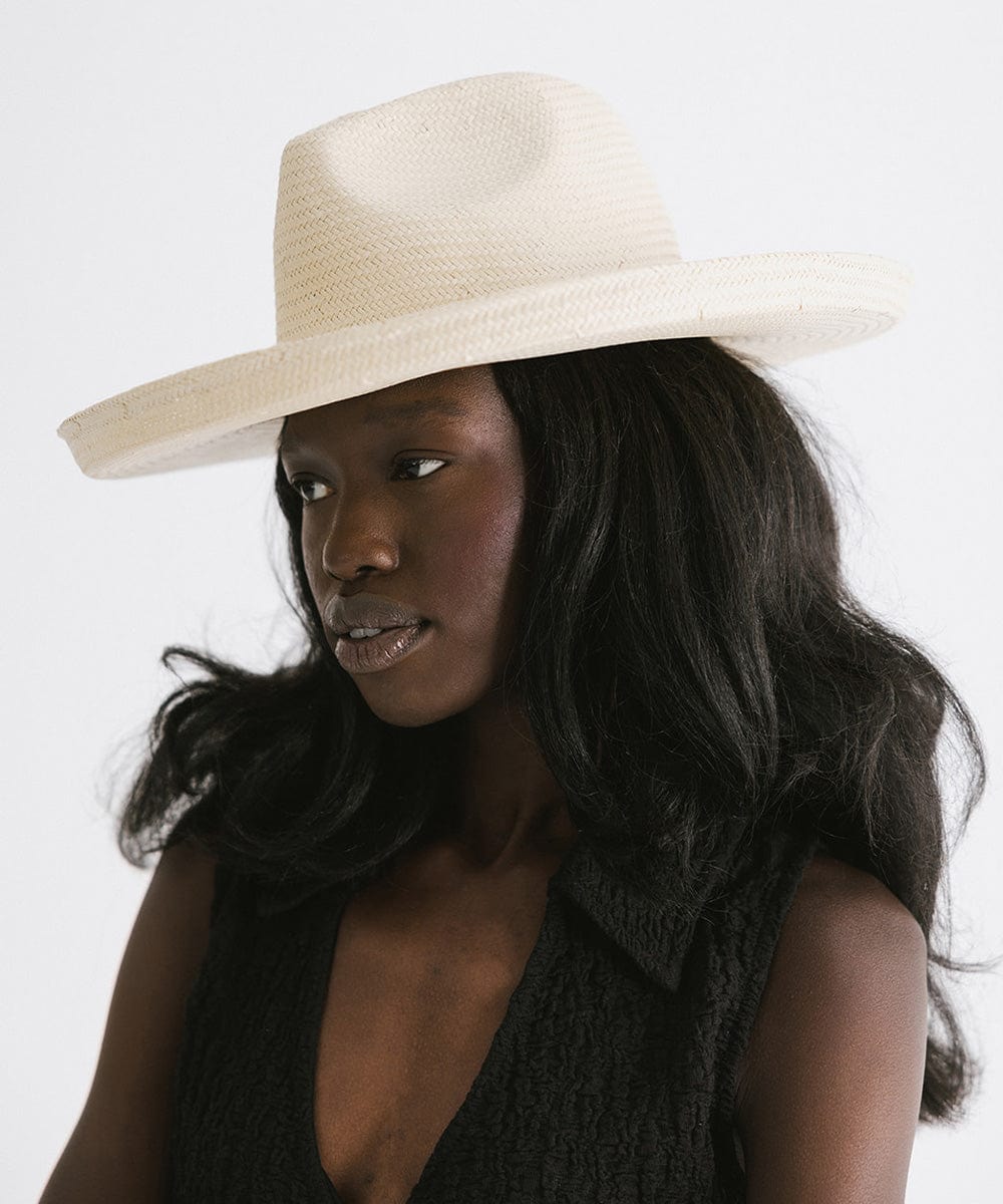 Stylish Penny Pencil Brim Fedora Straw Hat for Women - Summer Beach Hat with Wide Brim for Sun Protection - Perfect for Outdoor Activities, Vacations, and Fashion Accessories