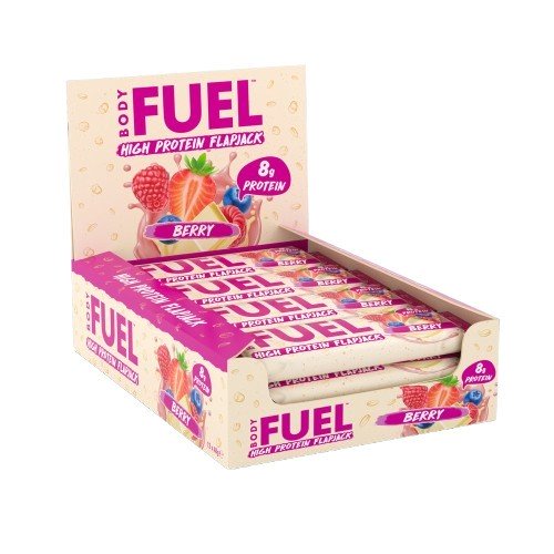Applied Nutrition Bodyfuel Flapjack Protein Bar - 12 Pack (40g Each) | High Protein Snack for Gym, Workout & Energy Boost