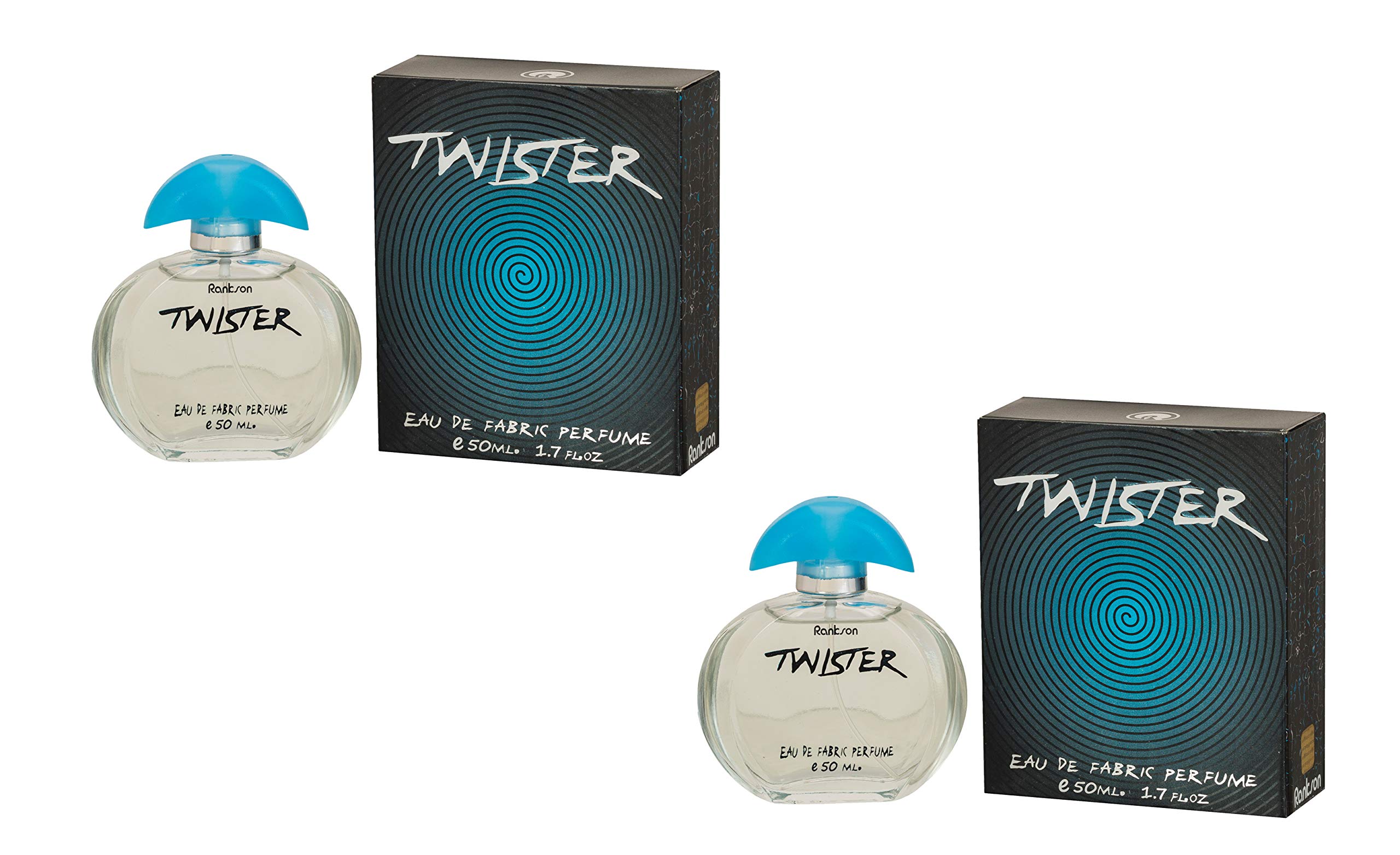 Rankson TWISTER Unisex Eau De Parfum - 2 Pack (100ml Each) | Long-Lasting Fragrance for Men & Women | Perfect for Date Night, Office & Special Occasions