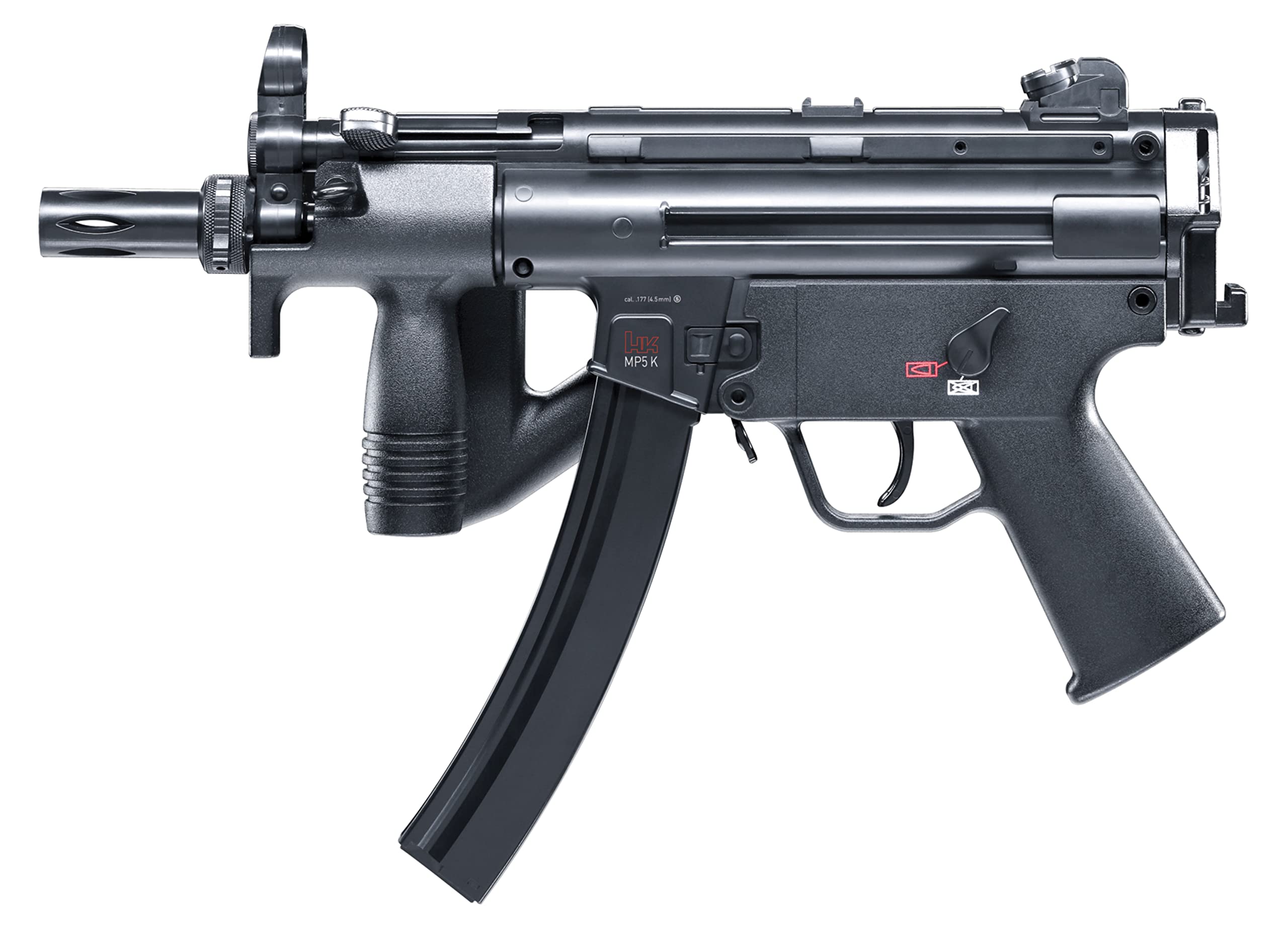 Umarex HK MP5 K-PDW .177 Caliber BB Gun Air Rifle - Semi Automatic Airsoft Gun for Target Shooting & Outdoor Training | Perfect for Backyard Plinking, Tactical Practice & Airsoft Games