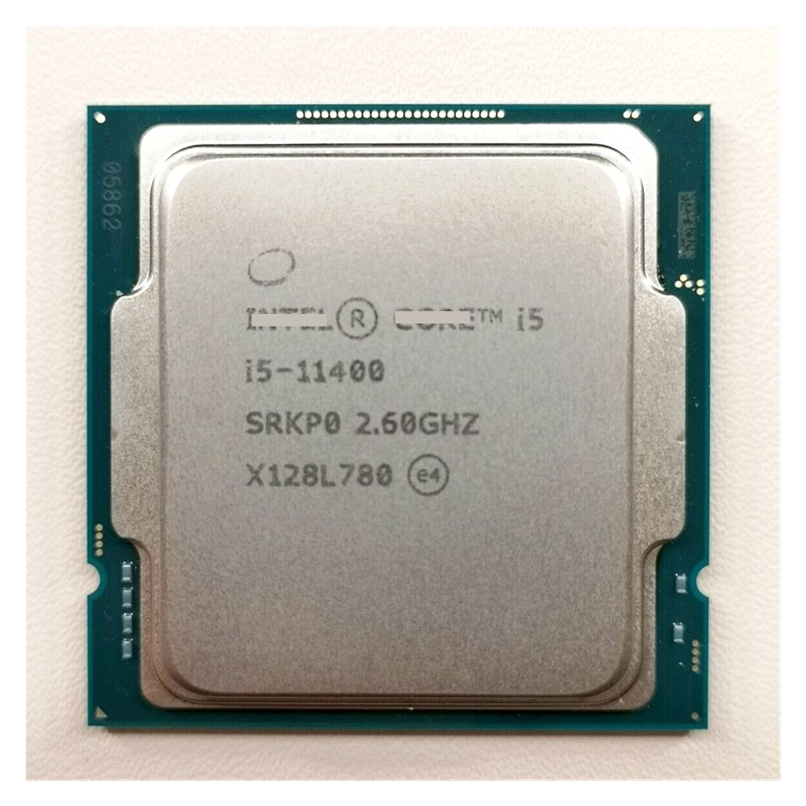 Intel Core i5-11400 2.6GHz 6-Core 12-Thread LGA 1200 Desktop Processor - 12MB Cache, 65W TDP for Faster Computing | Ideal for Gaming, Video Editing & Office Work