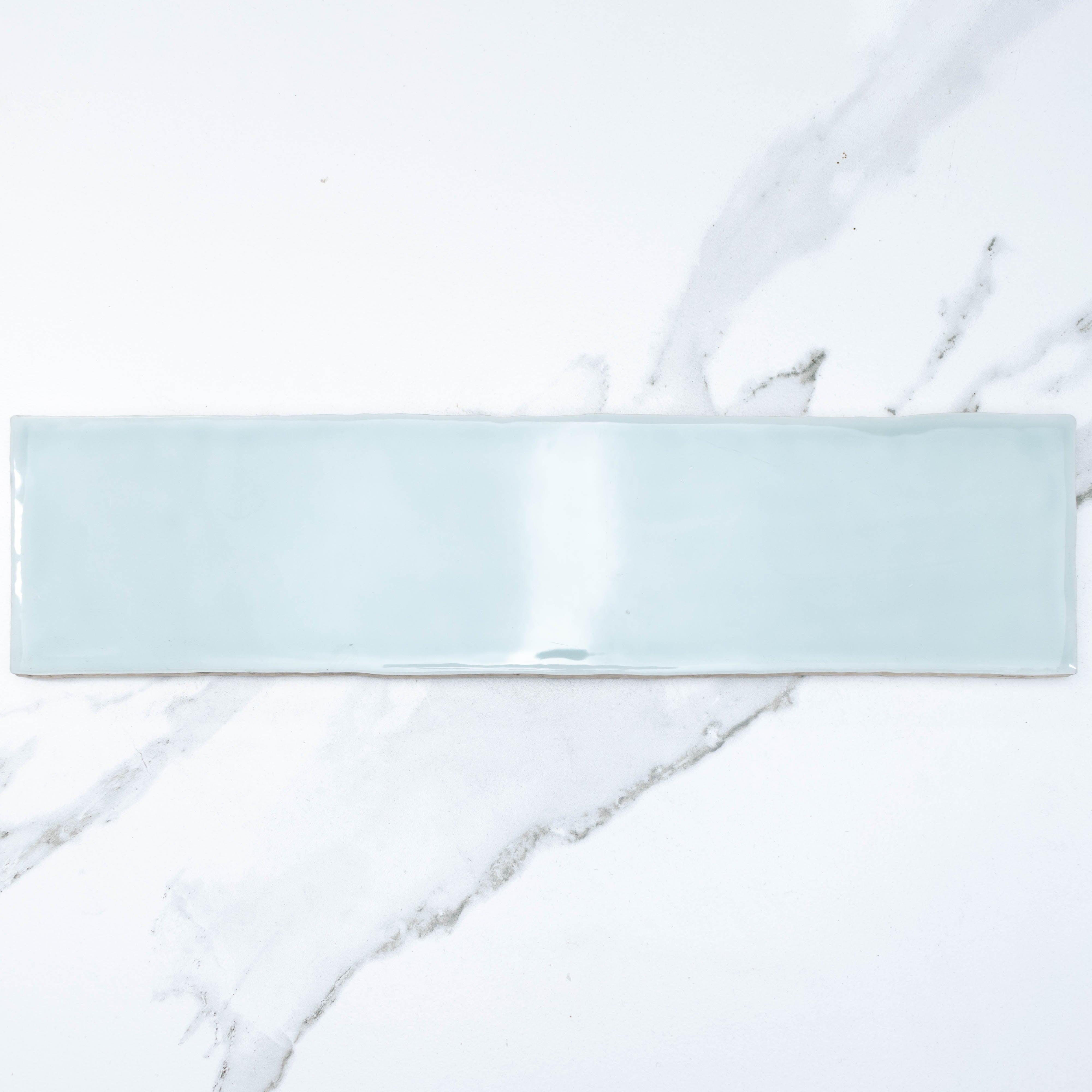 Manhattan Menta 75x300 Glossy Ceramic Subway Tile - Perfect for Kitchen Backsplash, Bathroom Walls & Modern Interior Design