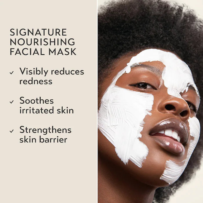 Shani Darden Signature Facial Mask with Squalane - Super Nutritious Hydrating Face Mask for Dry Skin | At-Home Spa Treatment & Self-Care Routine
