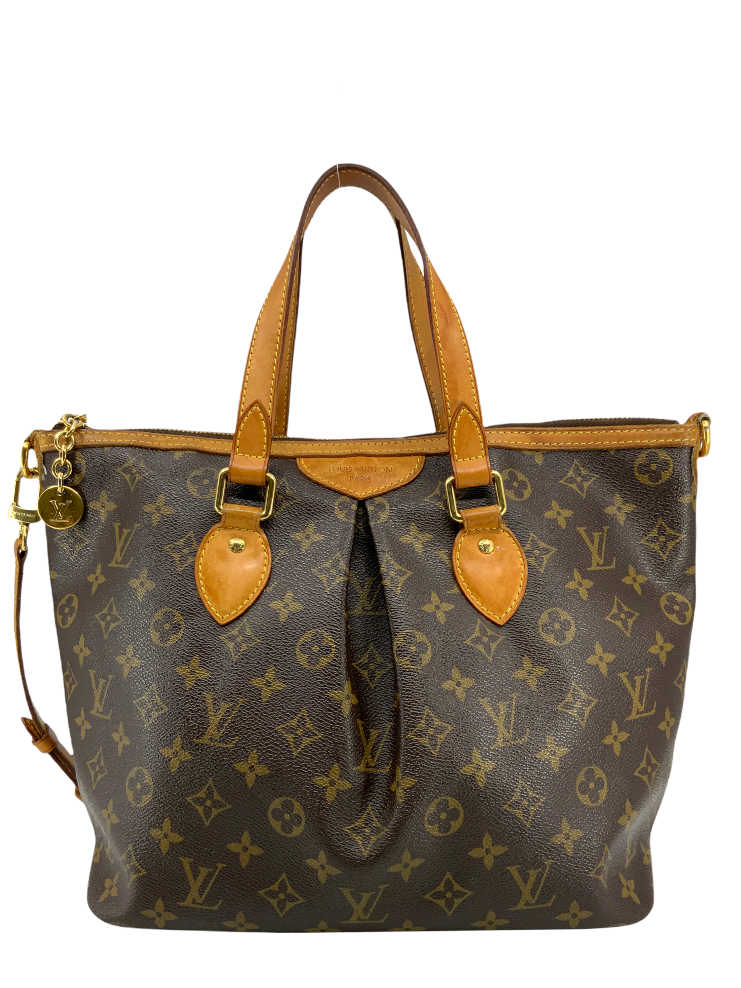 Authentic Louis Vuitton Monogram Canvas Palermo PM Handbag - Luxury Shoulder Bag for Women | Perfect for Work, Travel & Everyday Use
