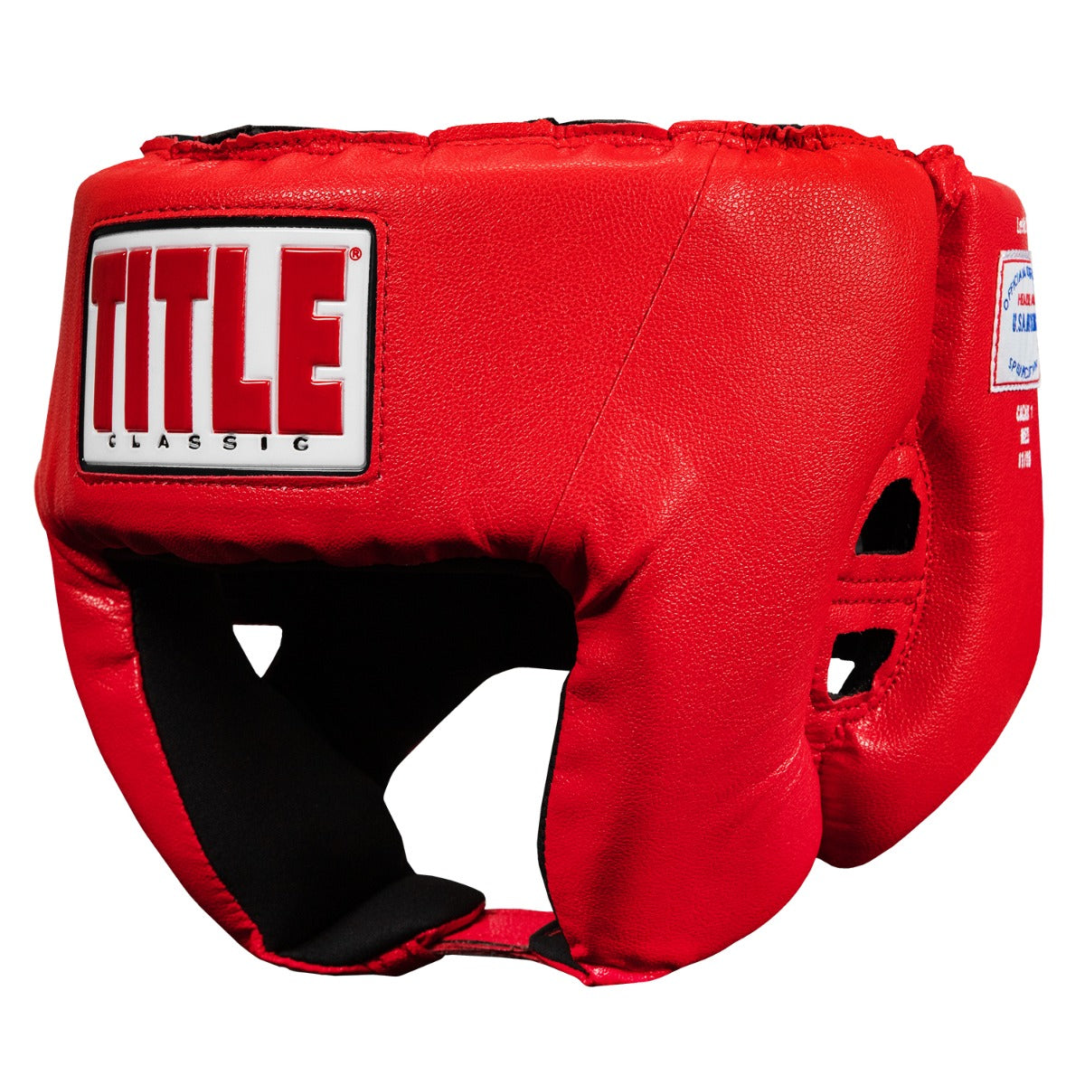 Classic USA Boxing Competition Headgear – Open Face Design for Training & Sparring | Durable & Comfortable Boxing Gear for Fighters & Athletes