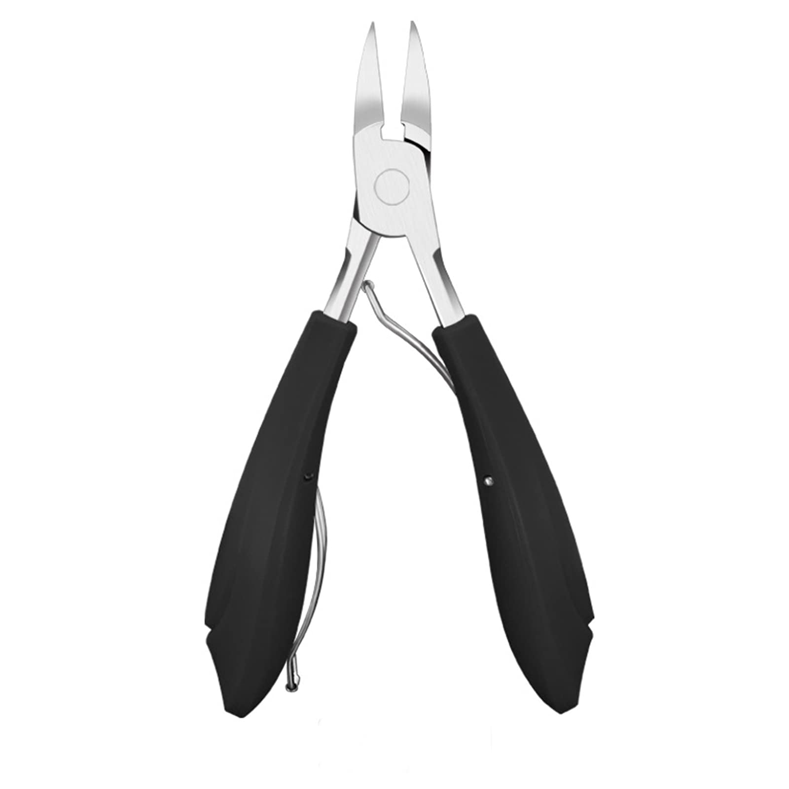 Professional SANJIANG Toenail Clippers for Adults - Heavy Duty Pedicure Nail Clippers for Thick & Ingrown Nails - Podiatrist Recommended Nail Nipper for Fungus Treatment (Black) - Perfect for Home Pedicure & Foot Care Routine