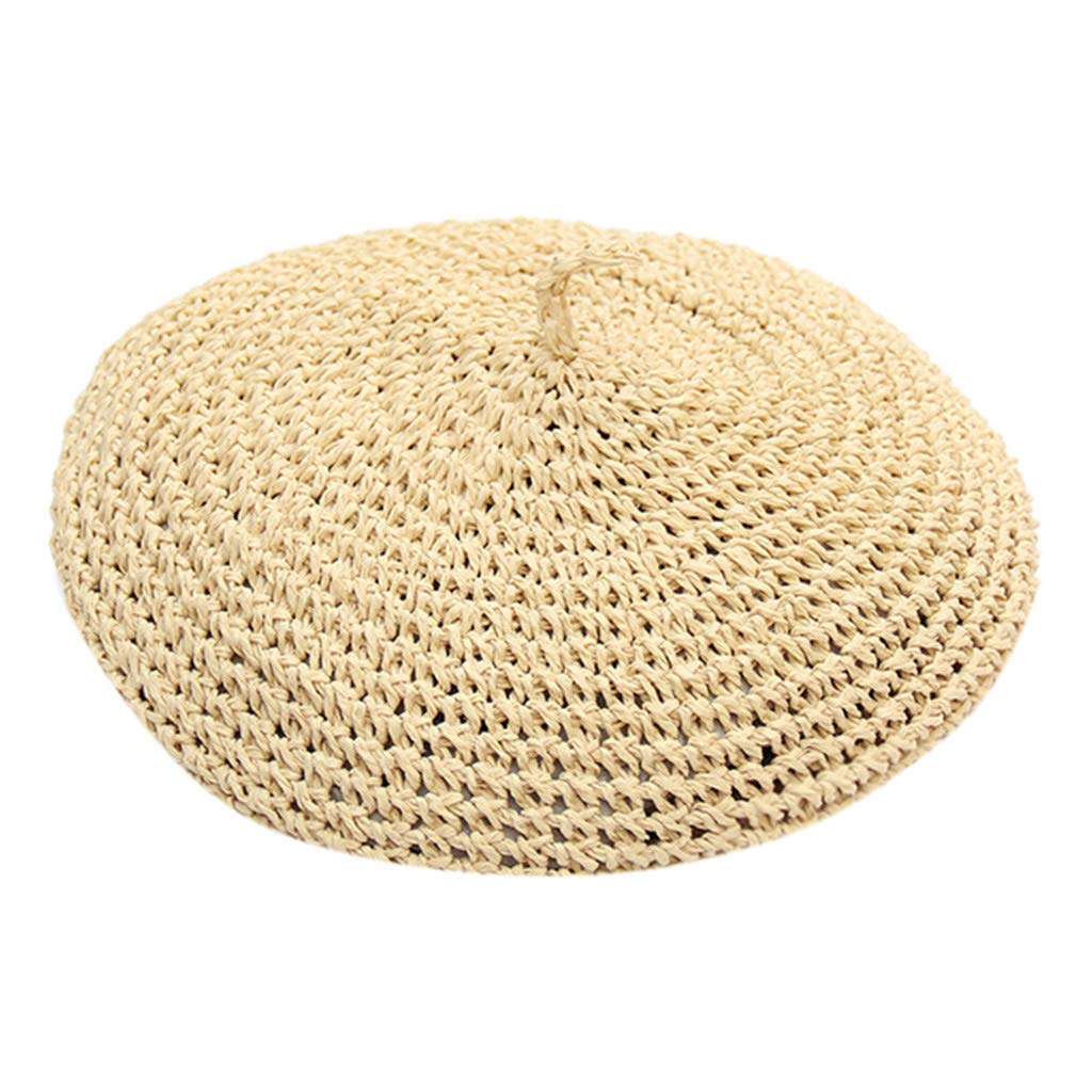Stylish Solid Color Beret Hat for Women - French Fashion Breathable Casual Hat, Artist & Baseball Cap Alternative | Perfect for Daily Wear, Outfits & Fashion Photography
