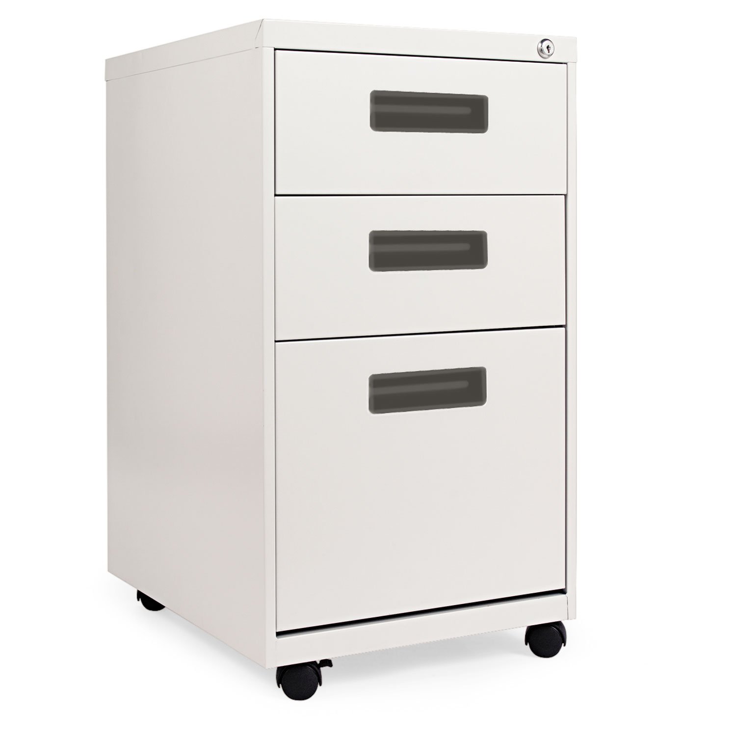Alera ALEPABBFLG 3-Drawer File Cabinet - 14.96