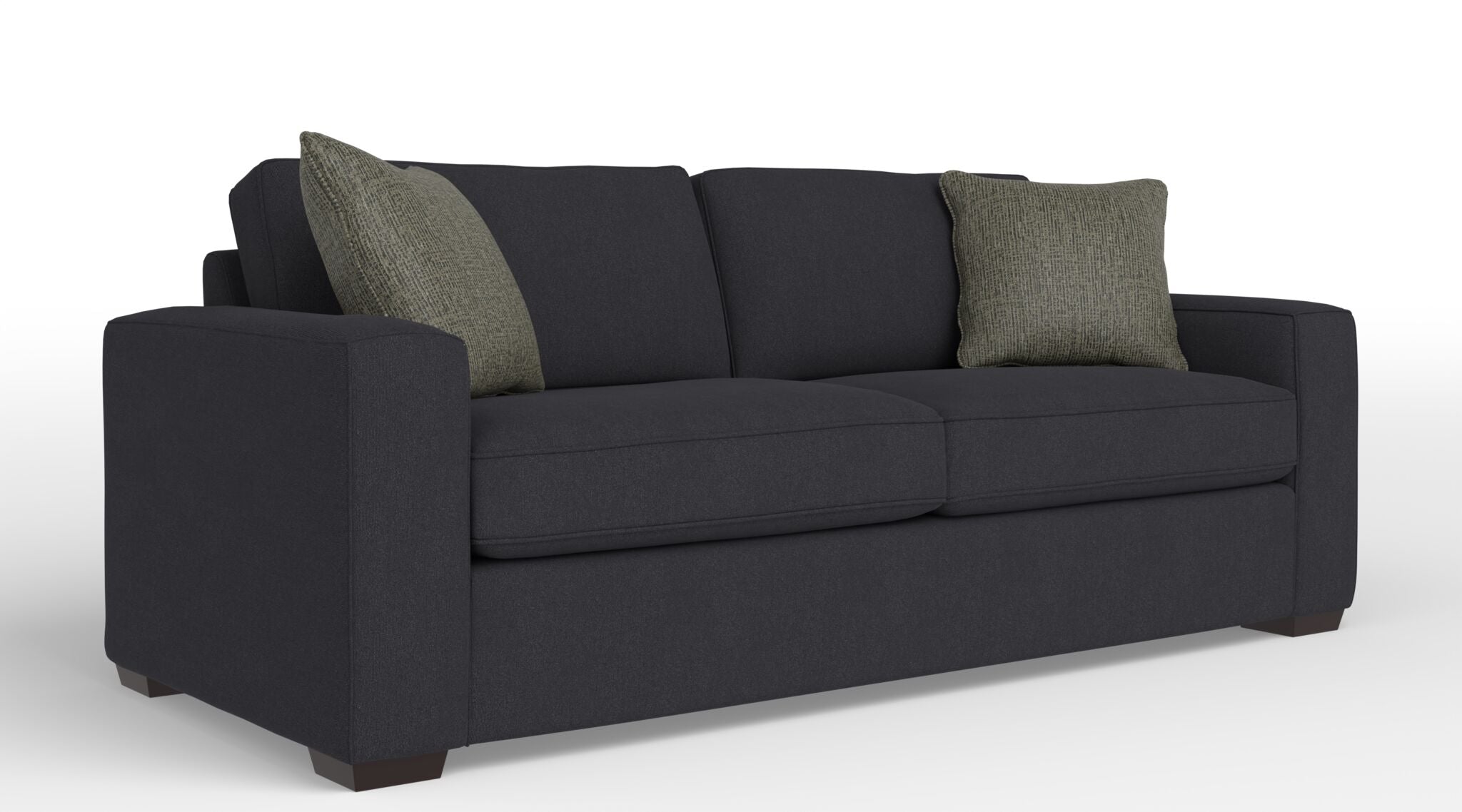 Celeste Sofa in Cabana Dark Grey - Modern Comfortable Living Room Furniture for Relaxing & Entertaining