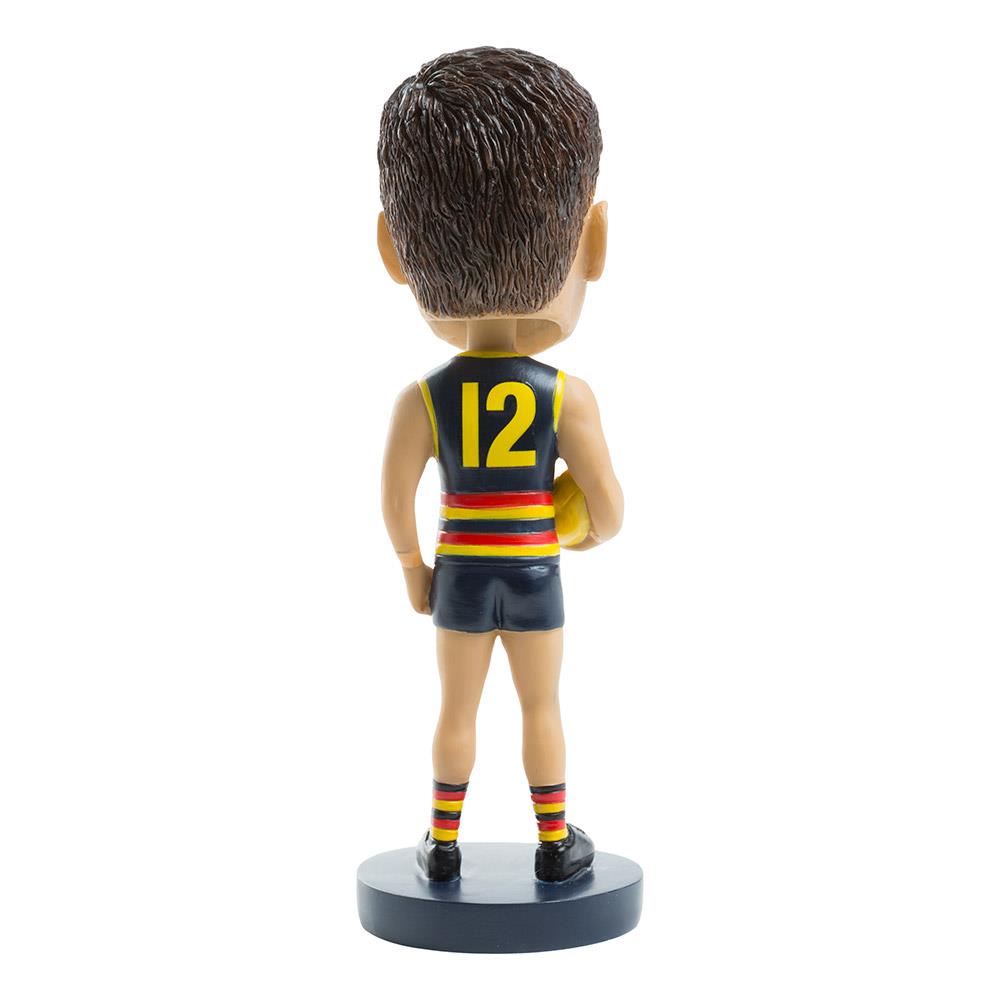 AFL Adelaide Crows Jordan Dawson Bobblehead - Official AFL Collectible for Fans & Home Decor - Perfect for Sports Memorabilia Displays & Crows Fan Gifts