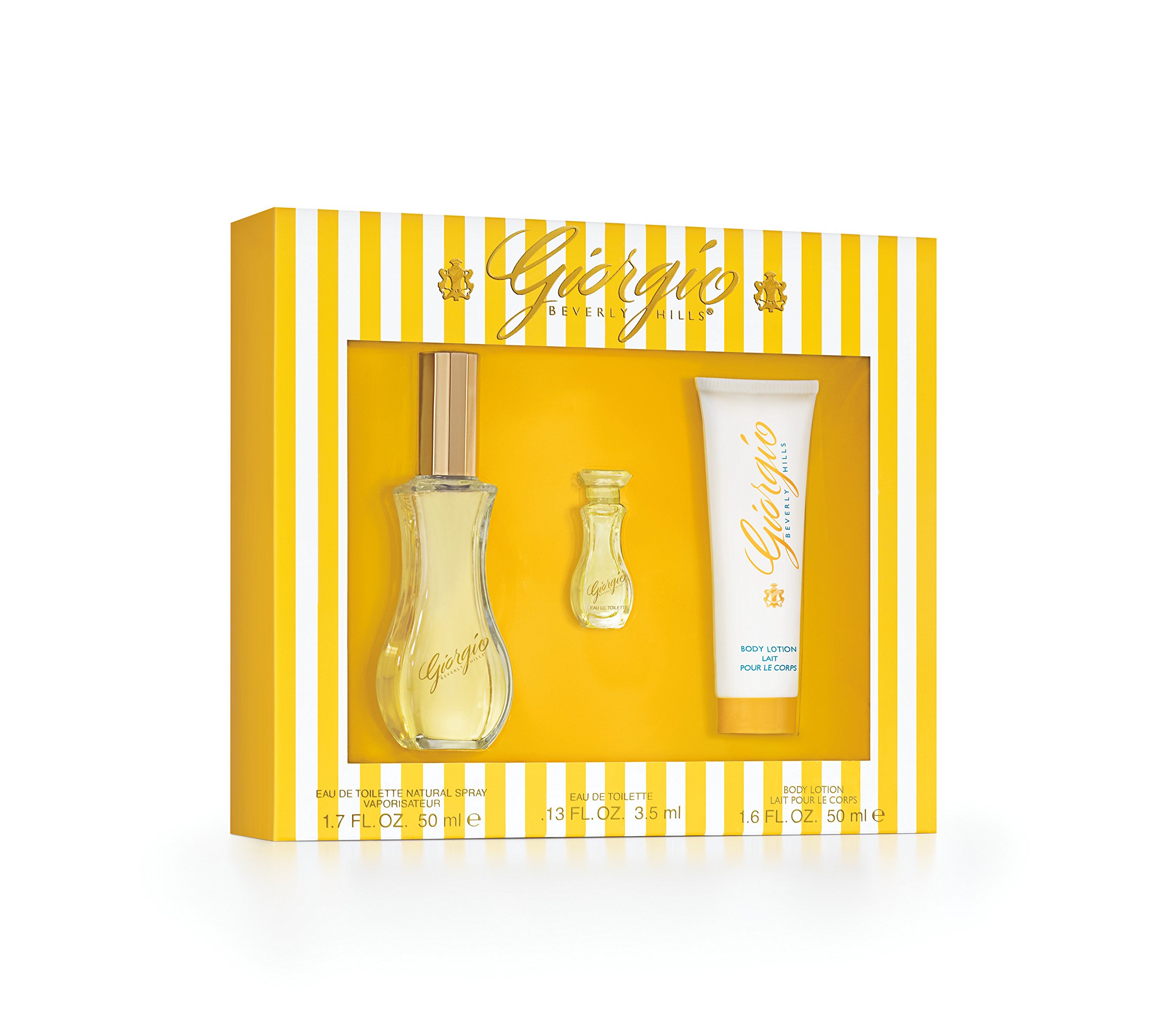 Giorgio Beverly Hills Perfume Gift Set for Women - Luxury Fragrance Collection with Eau de Parfum, Body Lotion & Travel Size - Perfect for Birthday, Anniversary & Valentine's Day Gifts