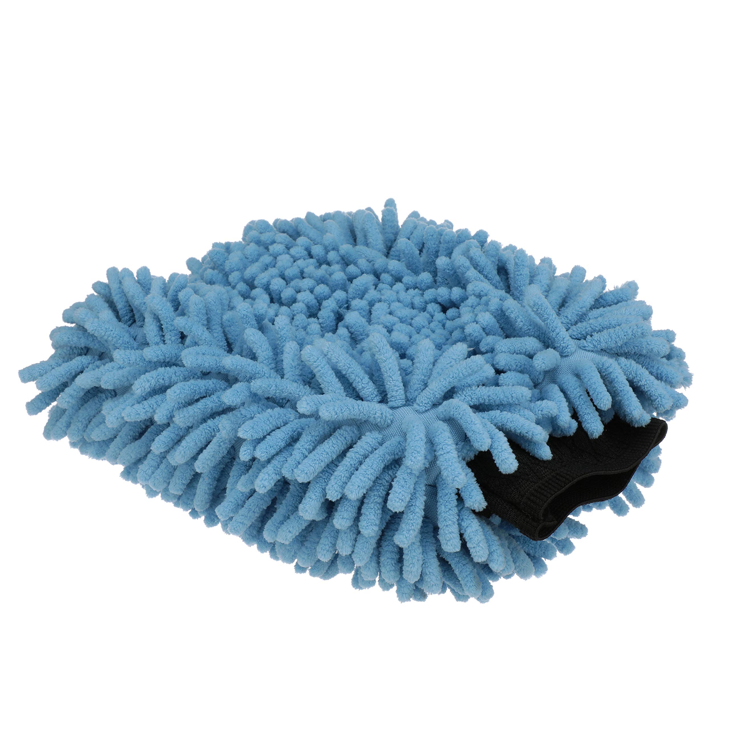 Seachoice Microfiber Reggae Wash Mitt - Premium Car Cleaning Glove for Detailing, Washing & Waxing - Soft Scratch-Free Mitt for Cars, Trucks & Motorcycles (Use for Hand Washing, Wax Application & Gentle Scrubbing)