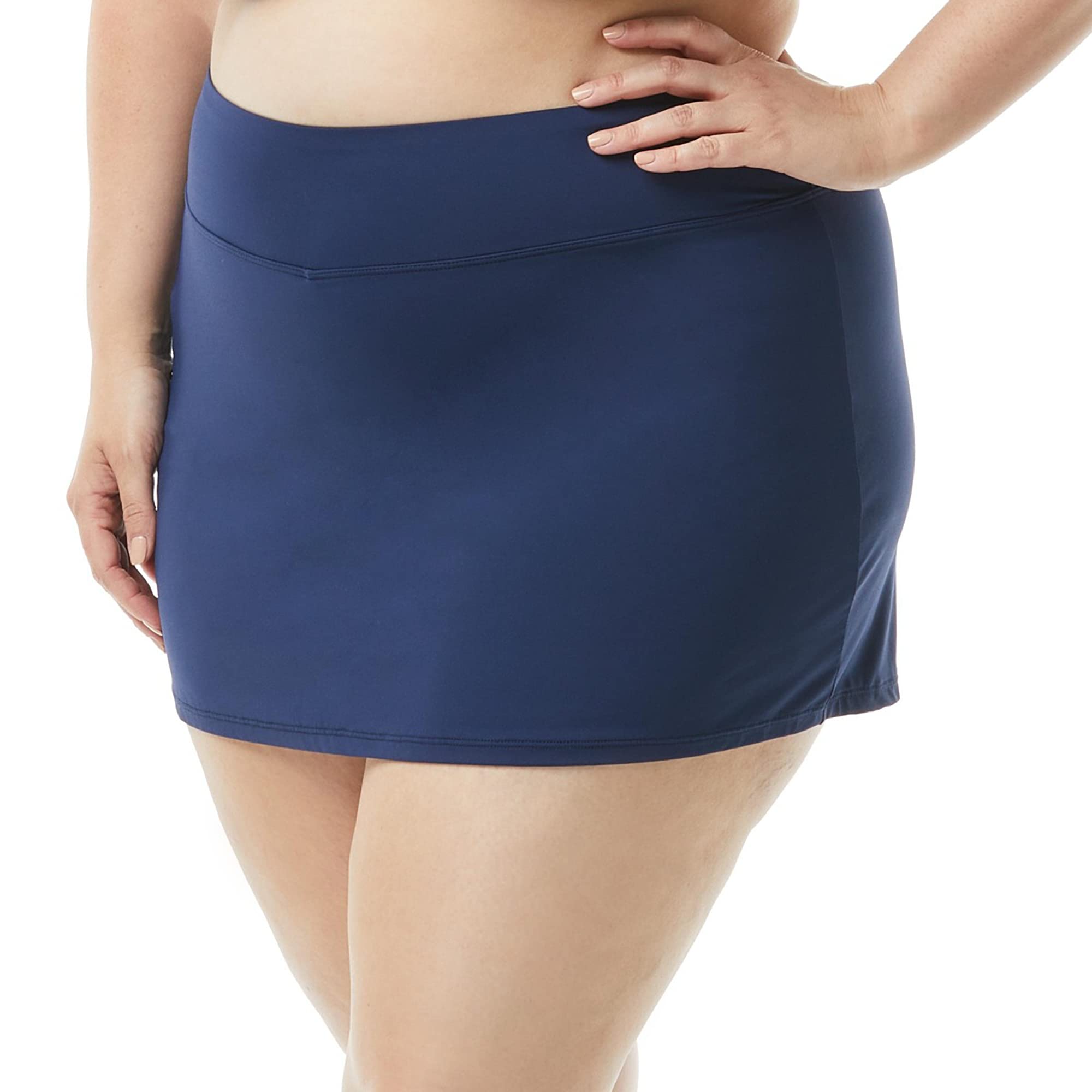 BEACH HOUSE Emma Swim Skort - Modest Plus Size Swimsuit Skirt with Built-in Shorts for Women | Comfortable Swimwear Cover Up for Beach, Pool & Water Activities