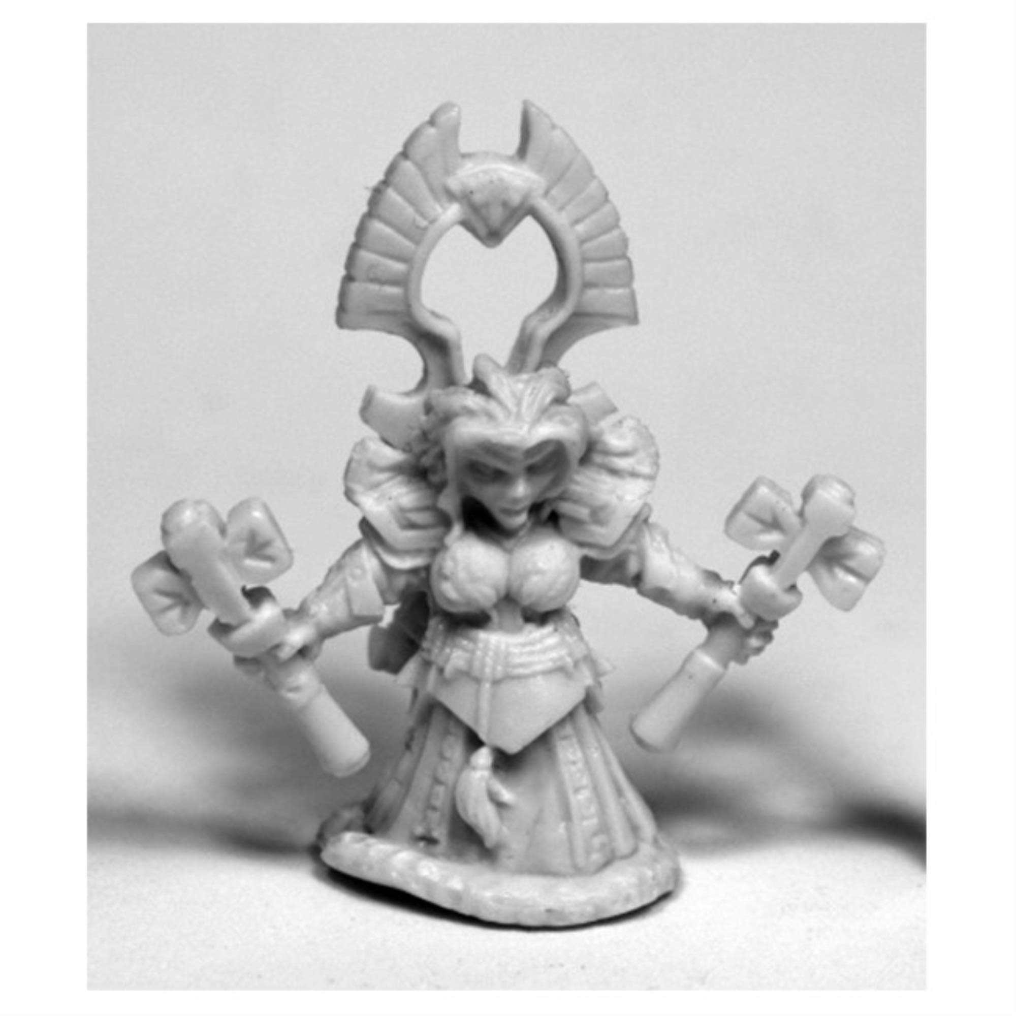 Reaper Miniatures Gwyddis Dwarf Valkyrie #77481 - Unpainted Plastic Miniature for D&D, Pathfinder, and Tabletop RPG Gaming - Perfect for Fantasy Wargaming and Collectors