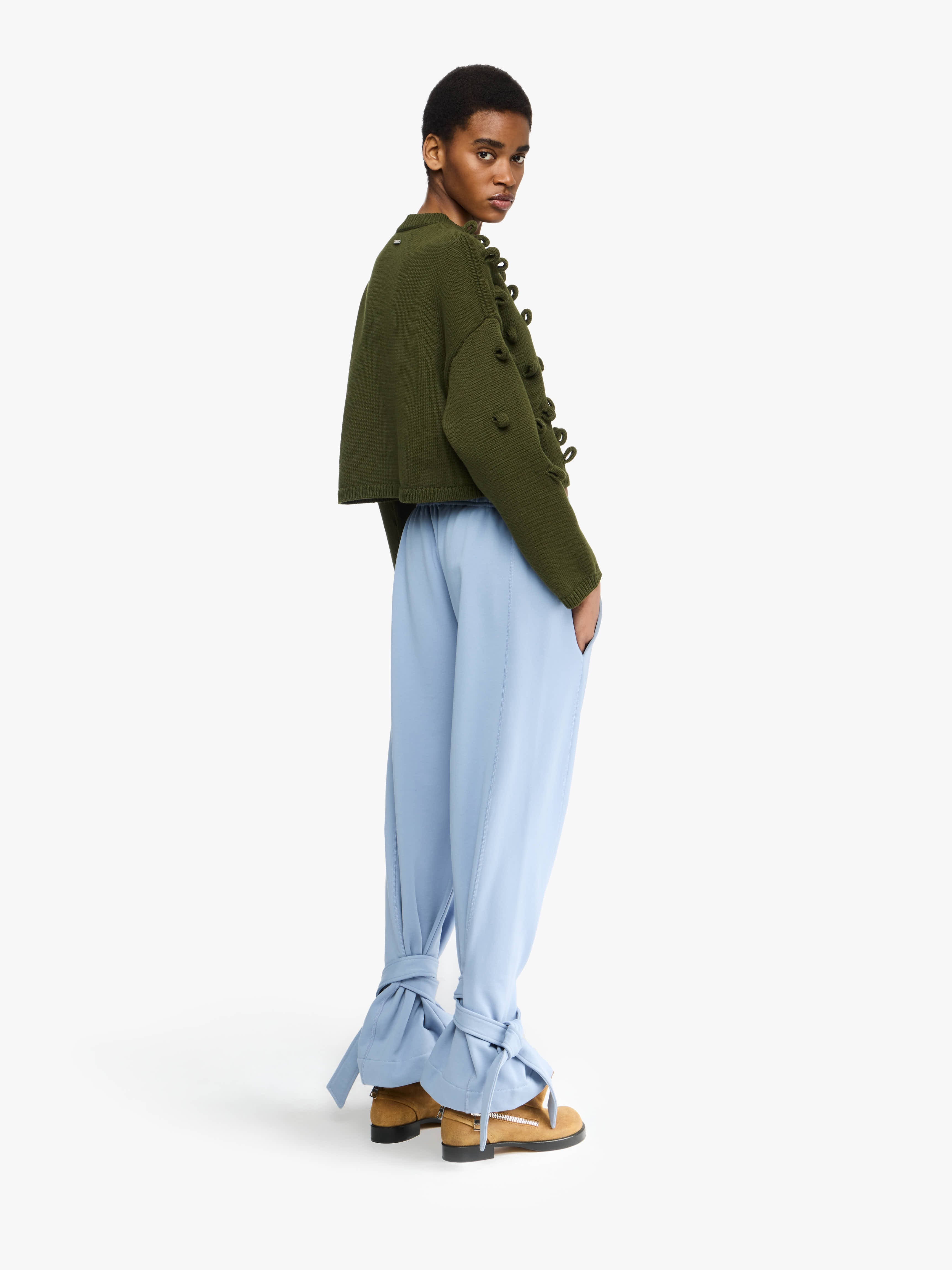 Women's Stylish Tied Bow Joggers - Comfortable High Waisted Lounge Pants for Yoga, Running & Casual Wear