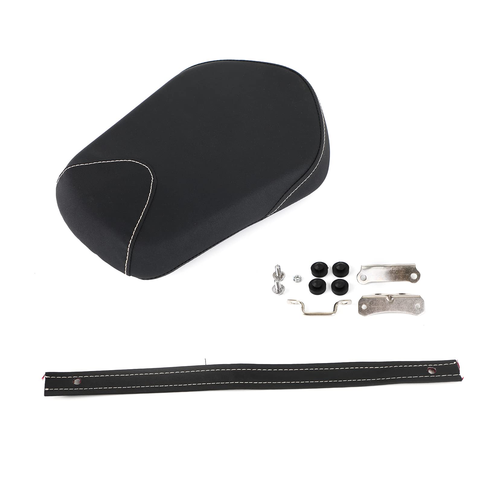 MAD HORNETS Black Rear Passenger Seat Cushion for Yamaha Bolt XV950 & XVS950 (2014-2020) - Comfortable Motorcycle Seat Pad for Long Rides & Cruising