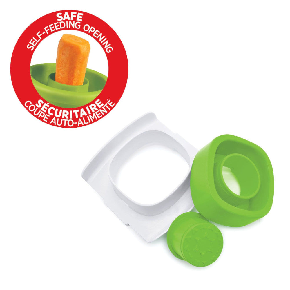 STARFRIT 093026 Hand Held V Slicer - Professional Mandoline Slicer for Fruits & Vegetables - Perfect for Salad Prep, Garnishing & Meal Prepping
