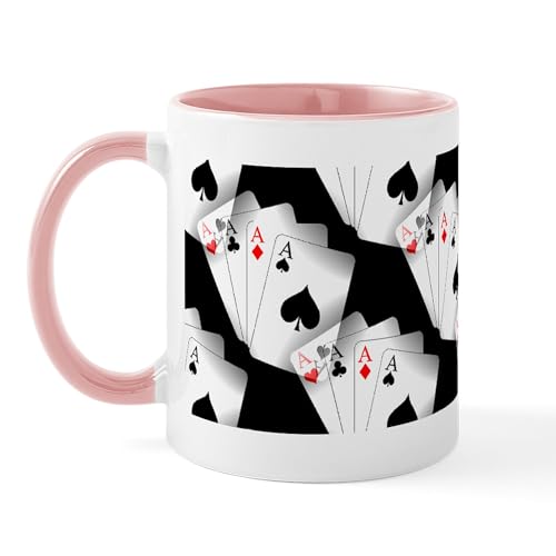 White/Pink Inside - Poker Dreams Mug