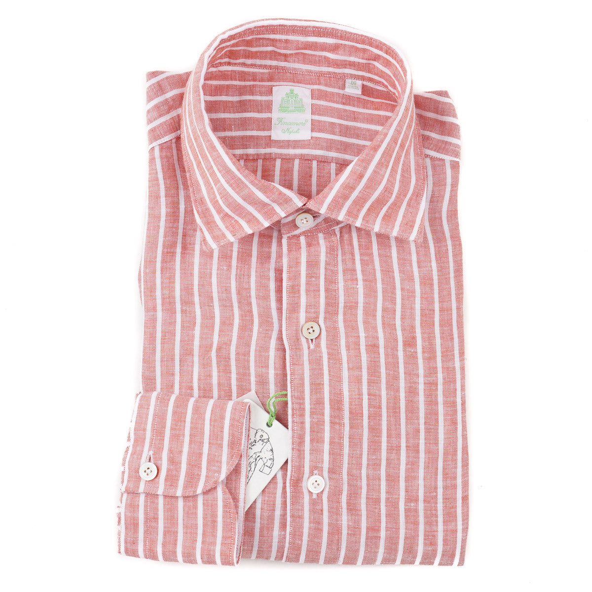 Finamore Premium Extra Slim Fit Linen Dress Shirt for Men - Breathable & Lightweight Formal Business Attire - Perfect for Office, Weddings & Summer Events