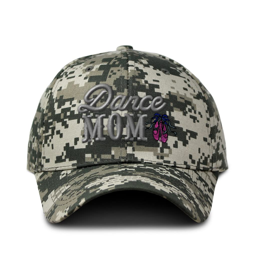 Custom Camo Baseball Cap - Dance Mom & Hunting Dad Hats for Men & Women | Outdoor Sports, Casual Wear & Fashion Accessory