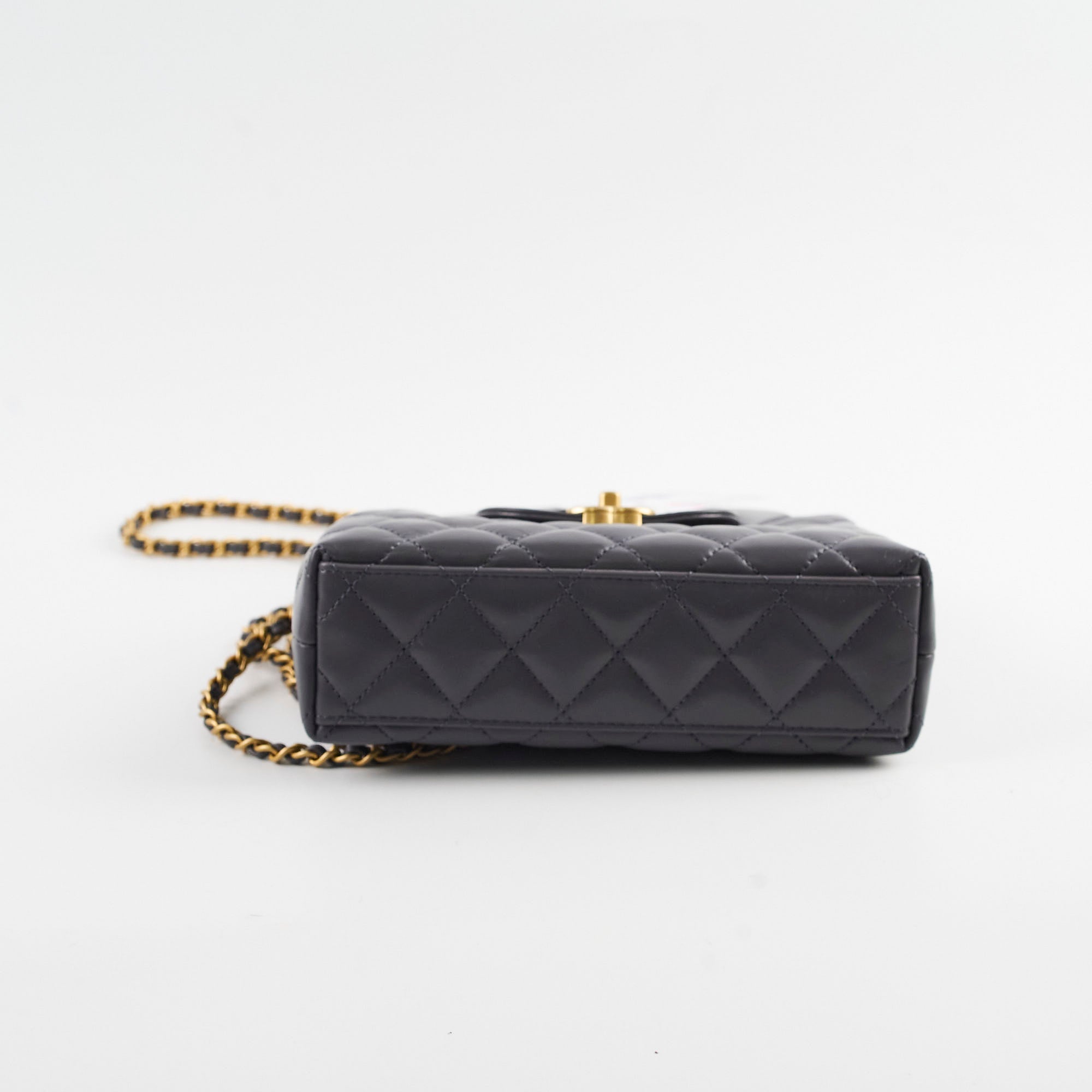 Chanel Mini Kelly Shopping Tote Bag Grey 2024 | Luxury Designer Handbag for Women | Perfect for Work, Travel & Special Occasions
