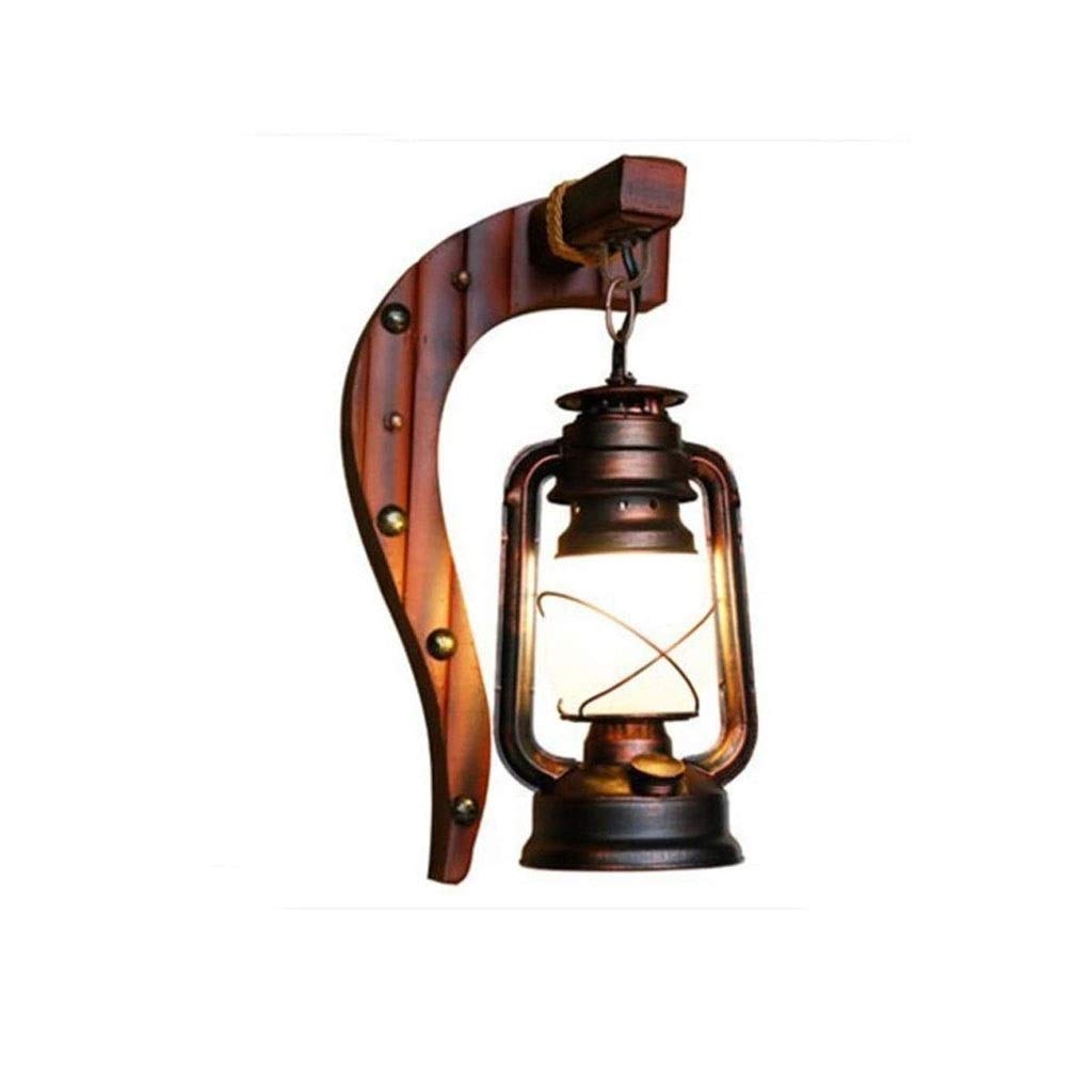 Vintage Cage Wall Sconce - Black Iron Loft Lighting Fixture - Modern Indoor Wall Lamp for Living Room, Bedroom & Office Decor