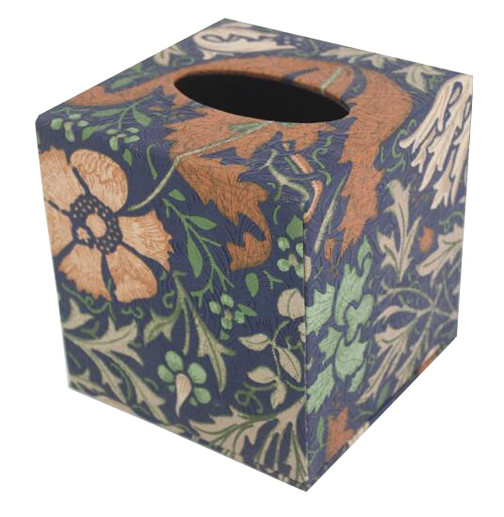 Magnetic Tissue Box Holder for Home & Office - Square Design with Pumping Function, Orchid Color - Perfect for Living Room, Bedroom, and Desk Organization