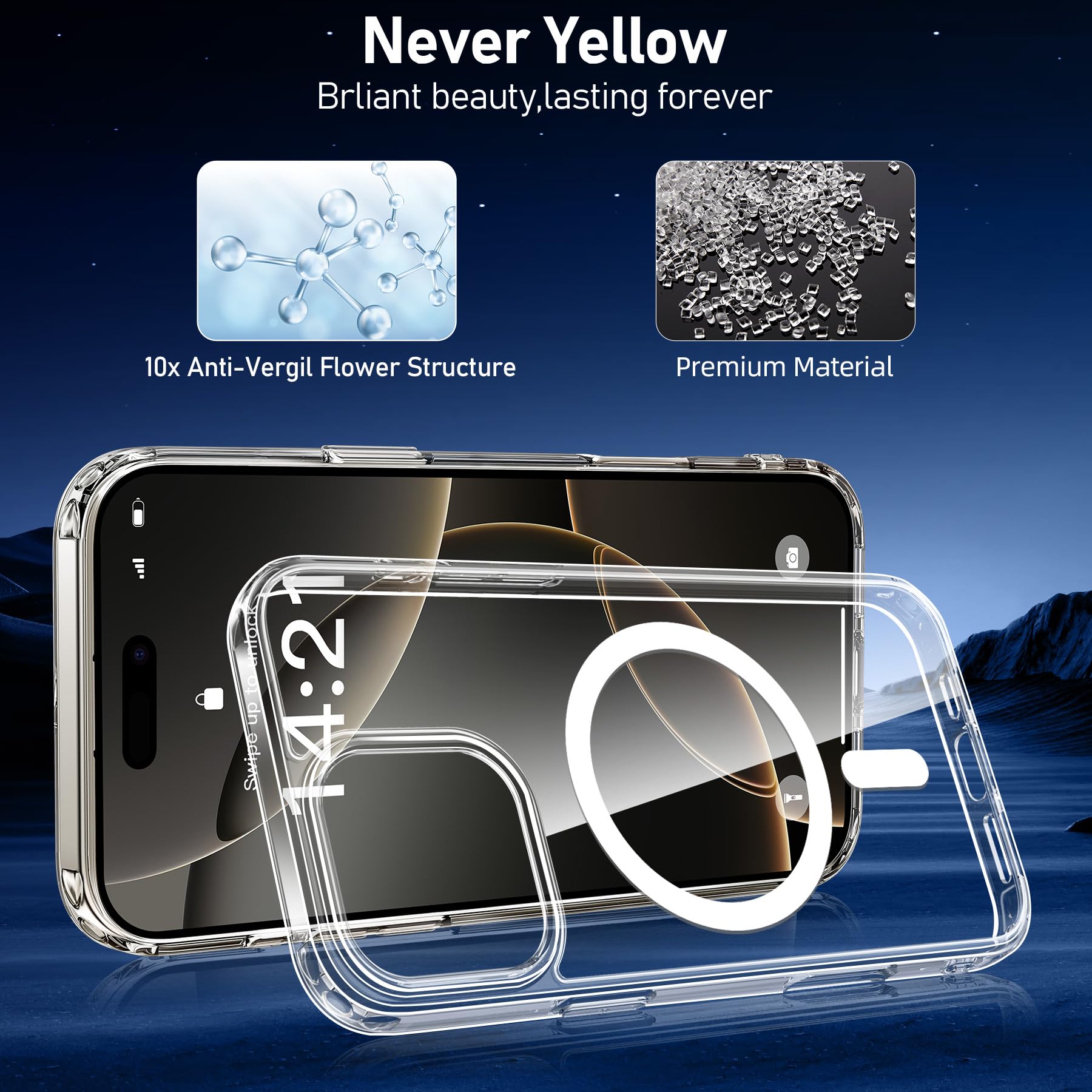 Magnetic iPhone 16 Pro Max Case (6.9