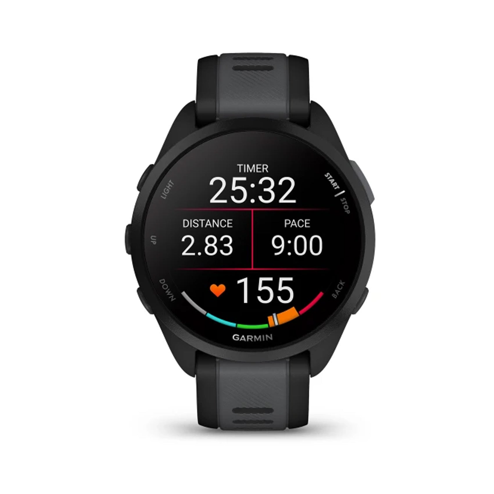 Garmin Forerunner 165 Music GPS Running Watch with Heart Rate Monitor - Perfect for Marathon Training, Outdoor Jogging & Fitness Tracking