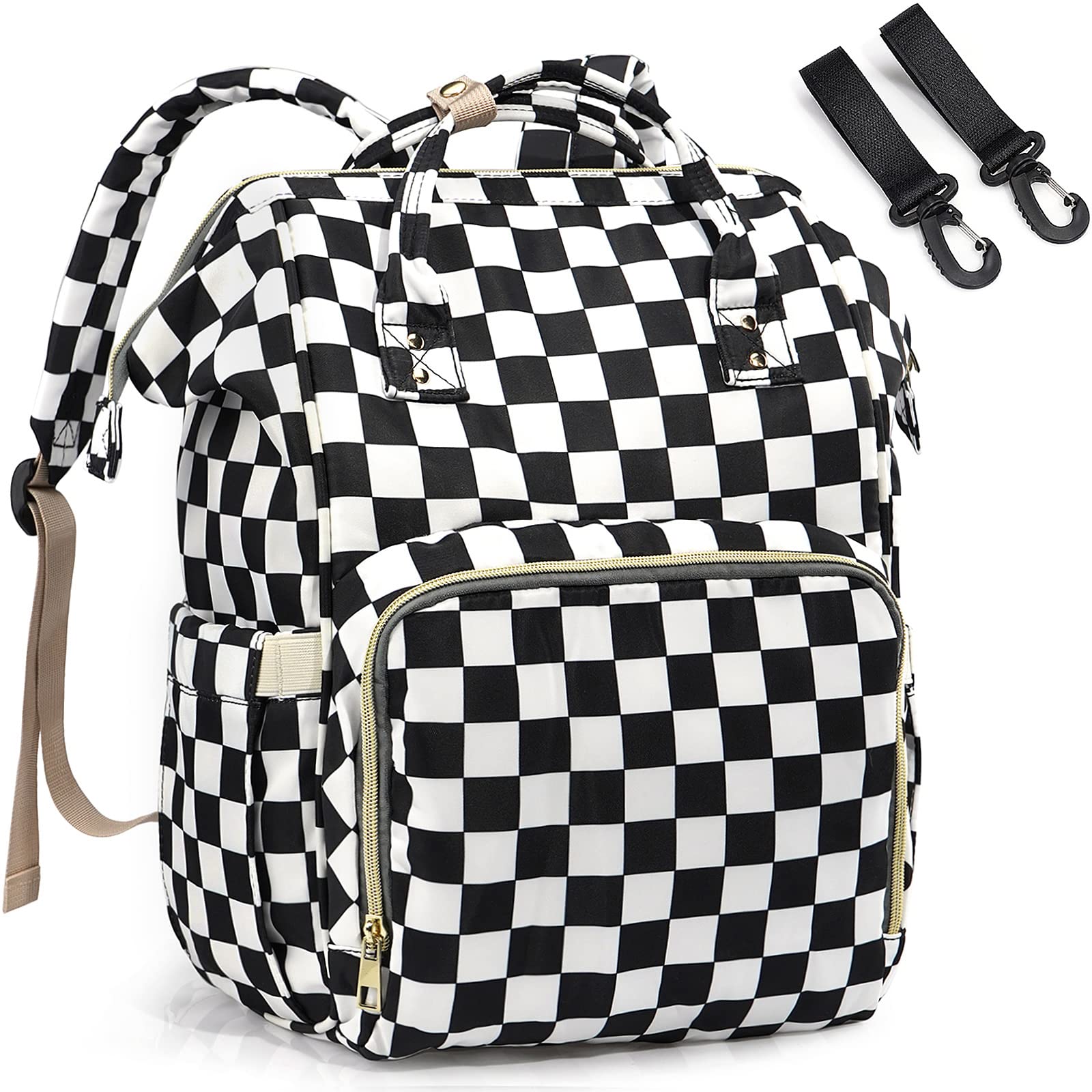 Waterproof Diaper Backpack for Moms & Dads - Large Multifunctional Baby Changing Bag with Insulated Pocket | Perfect for Travel, Daycare & On-the-Go Parenting