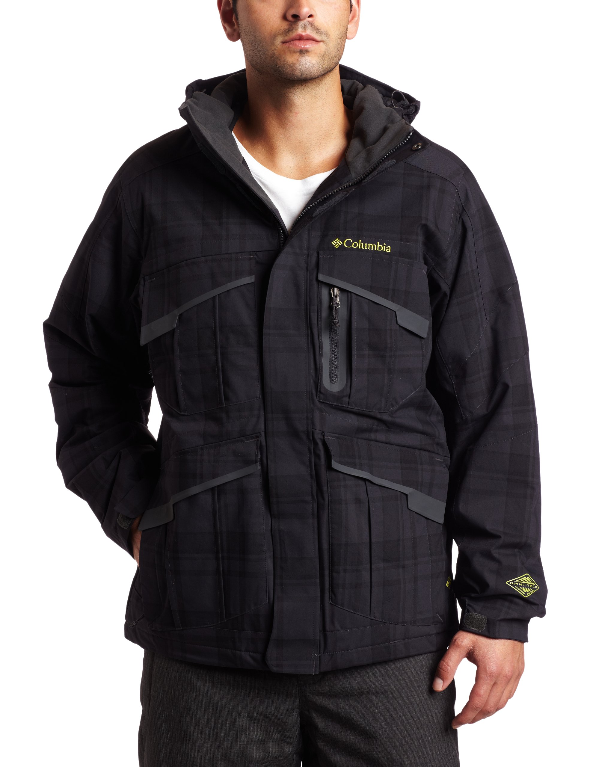 Columbia Men's Echochrome Jacket - Waterproof Windbreaker with Omni-Tech Protection | Lightweight Hiking & Outdoor Rain Jacket for Camping, Travel & Everyday Wear