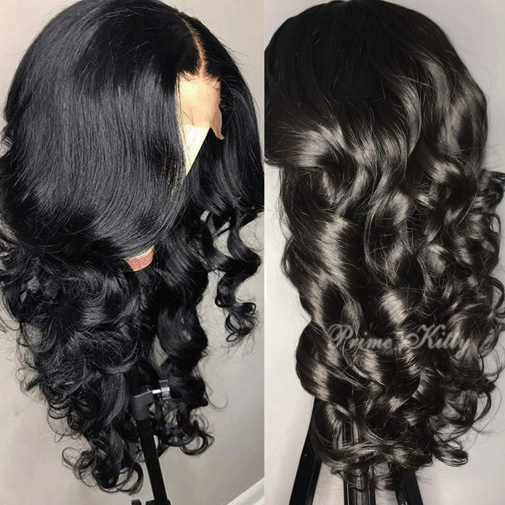 150% Density 9A Remy Brazilian Human Hair Wigs for Black Women - Body Wave 12