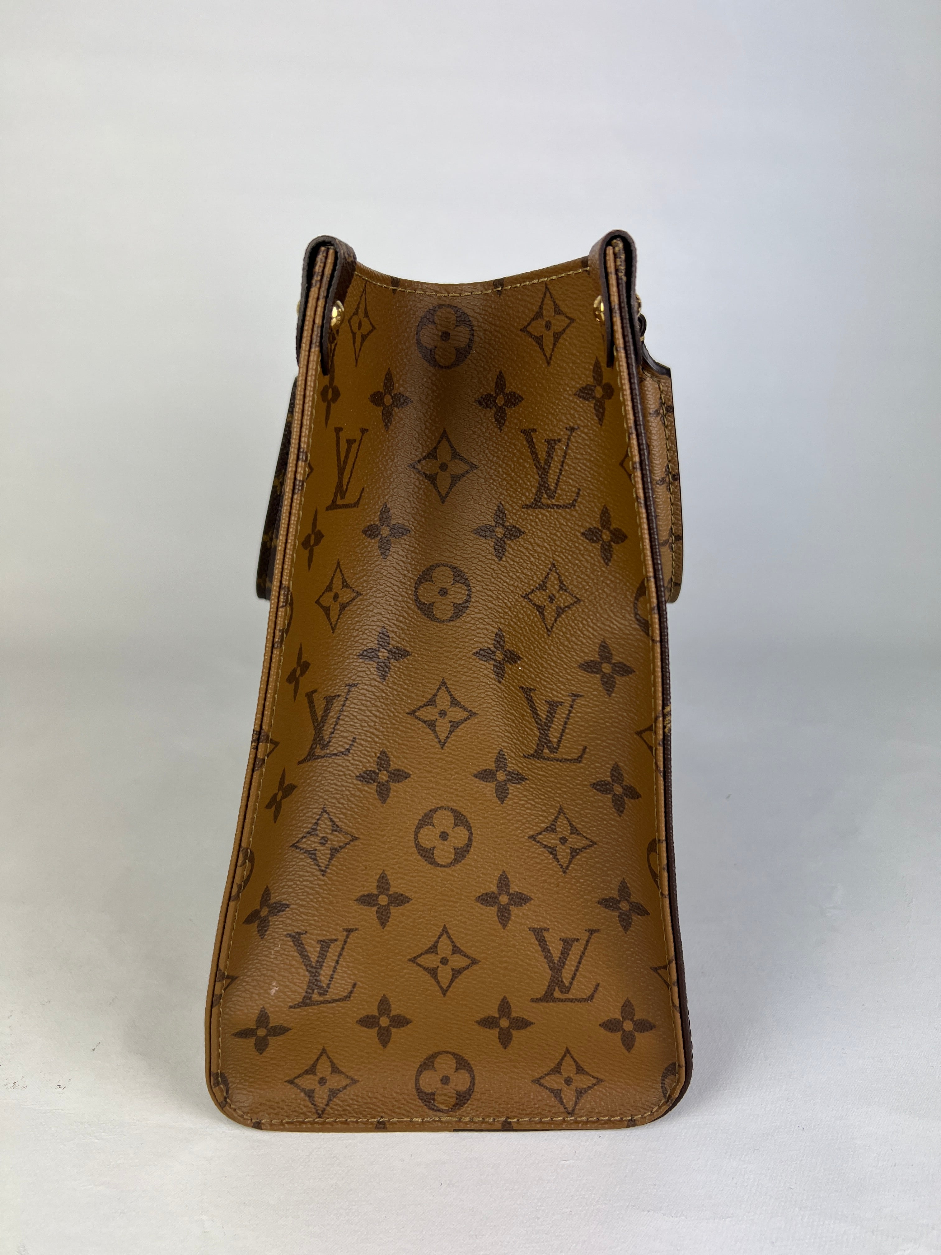 Louis Vuitton OnTheGo MM Monogram Tote Bag - Luxury Designer Handbag for Women | Perfect for Work, Travel & Everyday Use