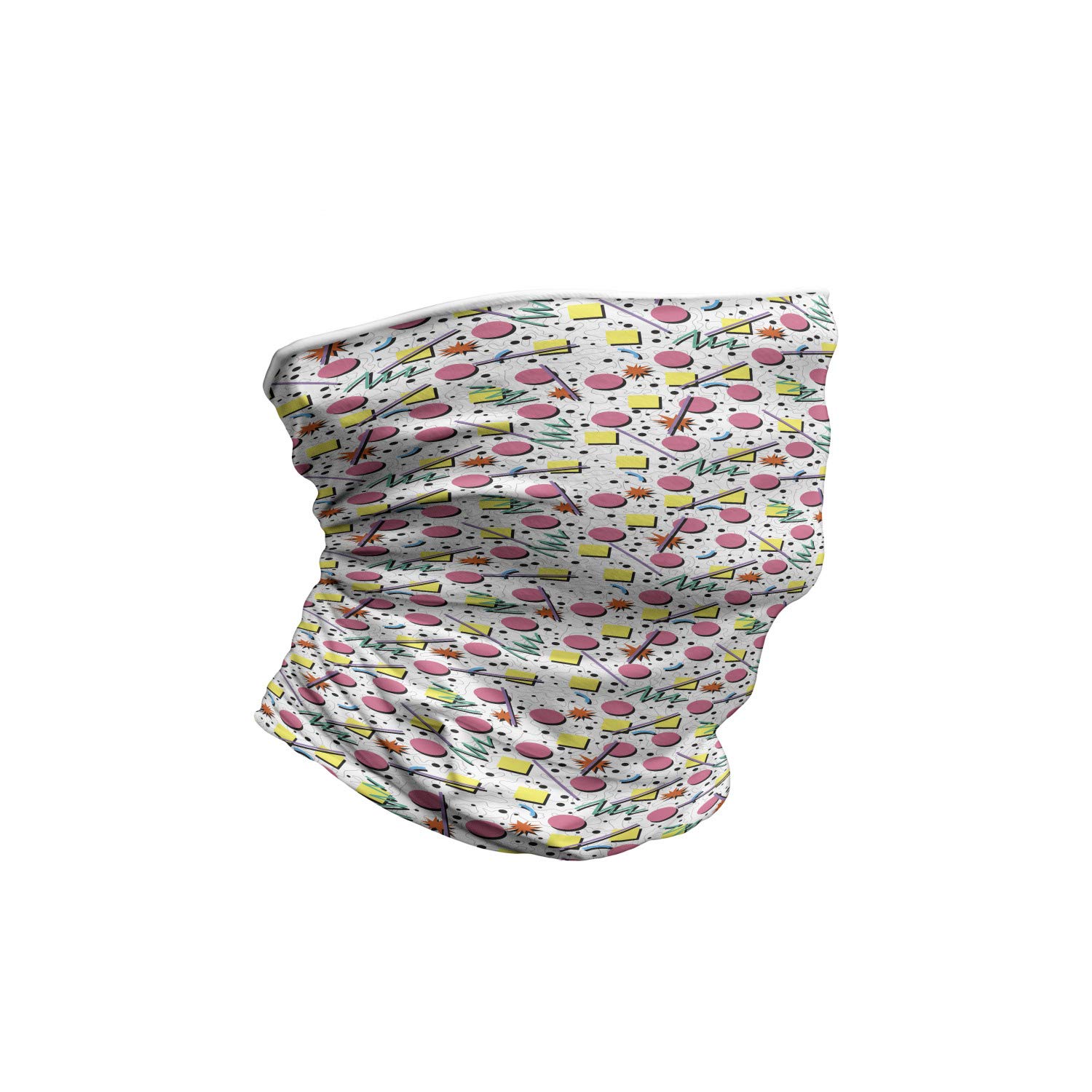 Lunarable Unisex Multicolor Face and Neck Warmer - Soft Winter Scarf for Men & Women - Perfect for Skiing, Snowboarding & Outdoor Activities