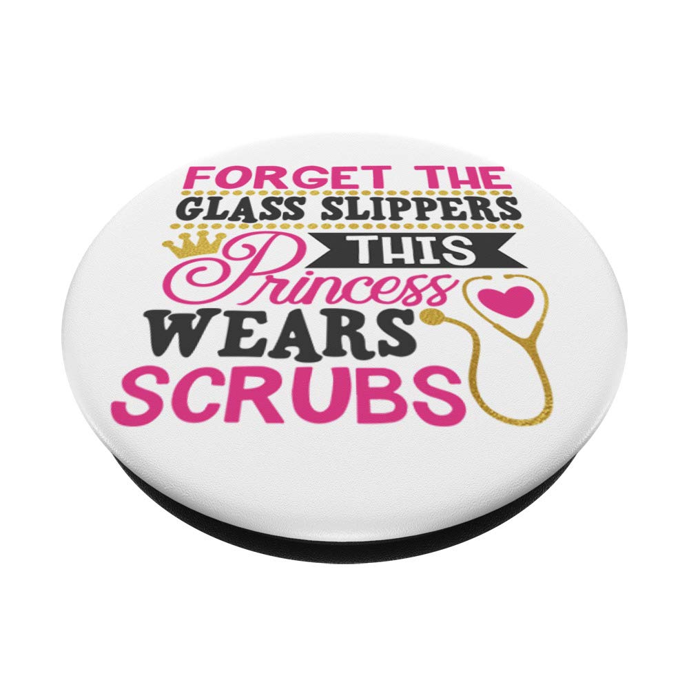 Nurse PopSockets PopGrip: Swappable Phone Grip for iPhones & Tablets - Perfect Gift for Medical Professionals & Nursing Students (Hospitals, Clinics, Nursing School)