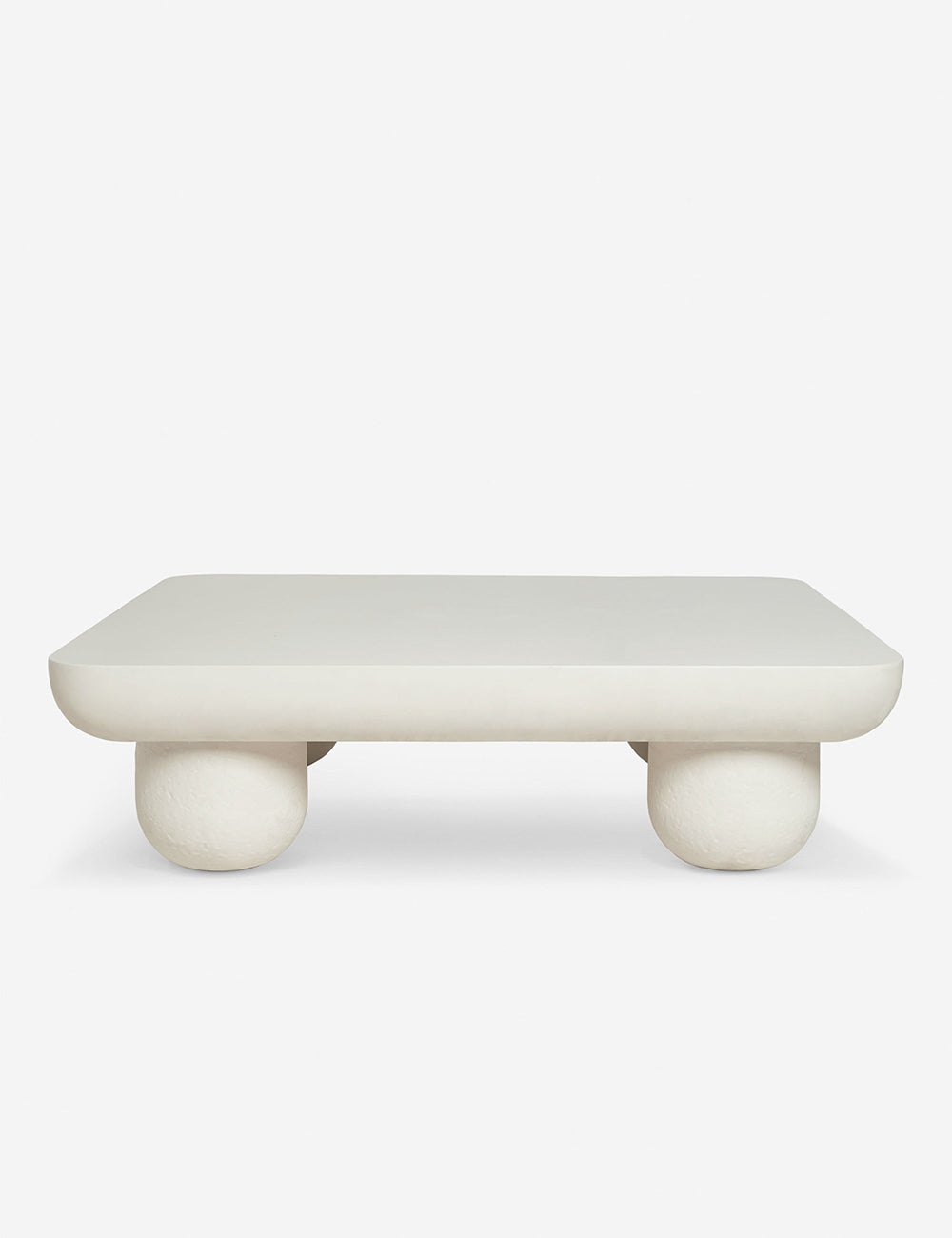Clouded Square Coffee Table by Sarah Sherman Samuel - Modern Minimalist Living Room Centerpiece for Home Decor