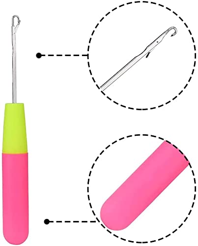 Latch Hook Crochet Needle Kit for DIY Yarn Projects - Perfect for Rug Making, Wall Hangings & Home Decor Crafts