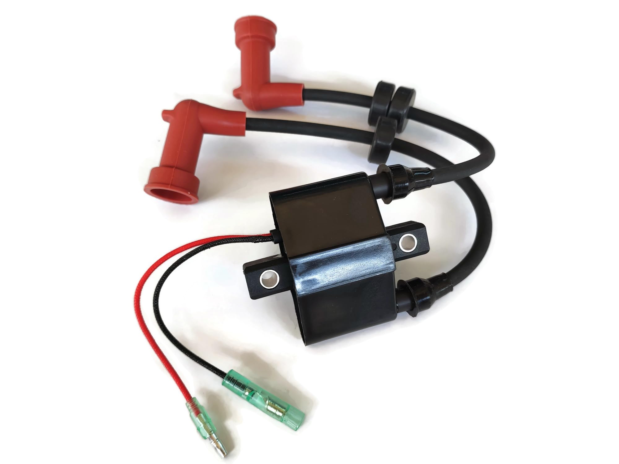 Yamaha Outboard 2-Stroke Marine Engine Ignition Coil Assembly ITACO 689-85570-21 689-85570-20 - Replacement Part for Boat Motor Repair & Maintenance