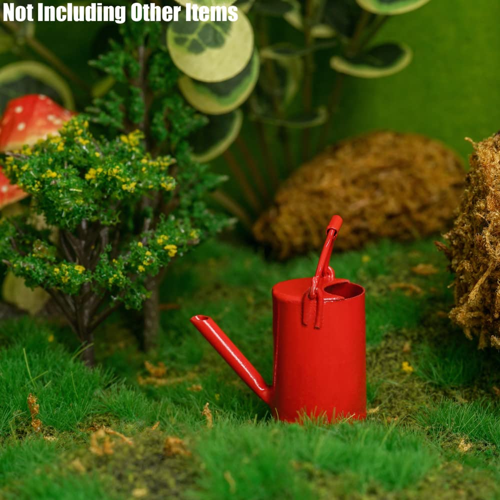 Odoria 1/12 Scale Miniature Watering Can - Realistic Dollhouse Decor Accessory for Fairy Garden, Terrarium & Miniature Landscaping