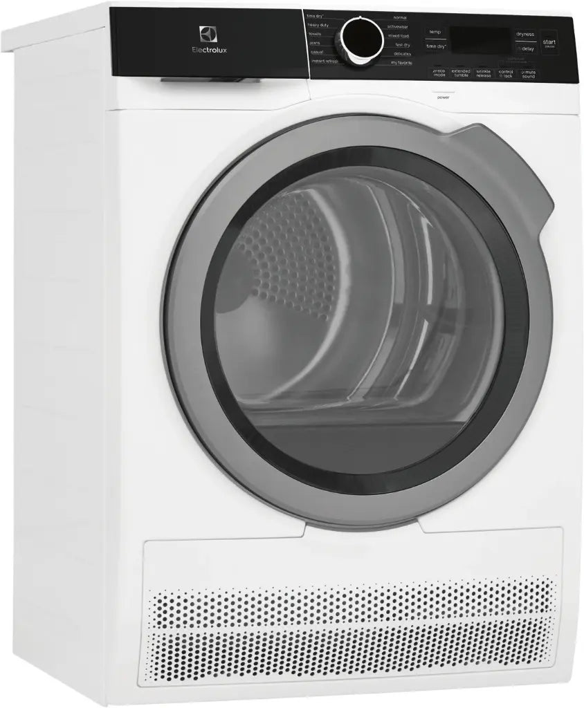 Electrolux 24 Inch Compact Ventless Electric Clothes Dryer in White - ELFE4222AW | Perfect for Apartments, Small Spaces & Energy-Efficient Laundry