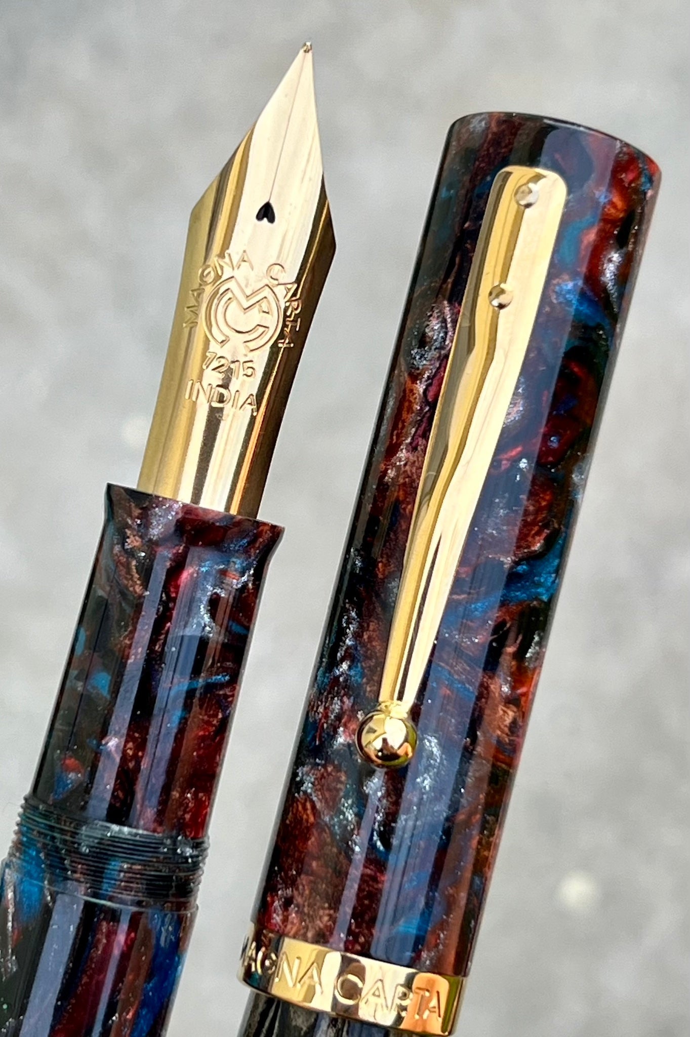 Magna Carta Mag 1000 Oversized Fountain Pen - Luxury Calligraphy Pen with Smooth Ink Flow | Perfect for Gift Giving, Collectors & Professional Writing