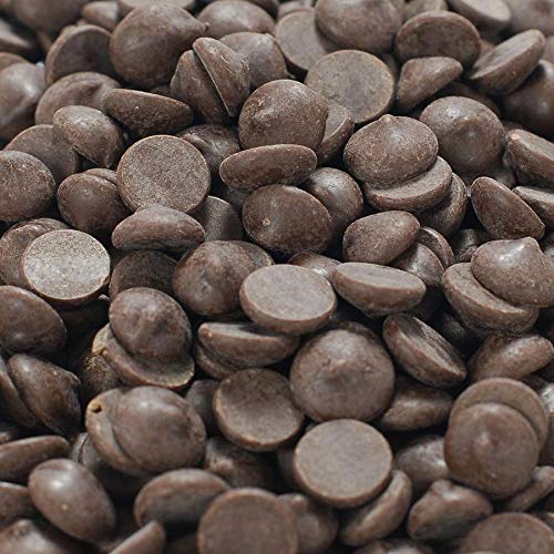 Premium Callebaut Extra Bitter Dark Chocolate Couverture - 64% Cacao, 5kg Bulk Pack - Guayaquil Beans - Kosher & Halal Certified - Perfect for Baking, Pastry Making & Professional Chocolatiers