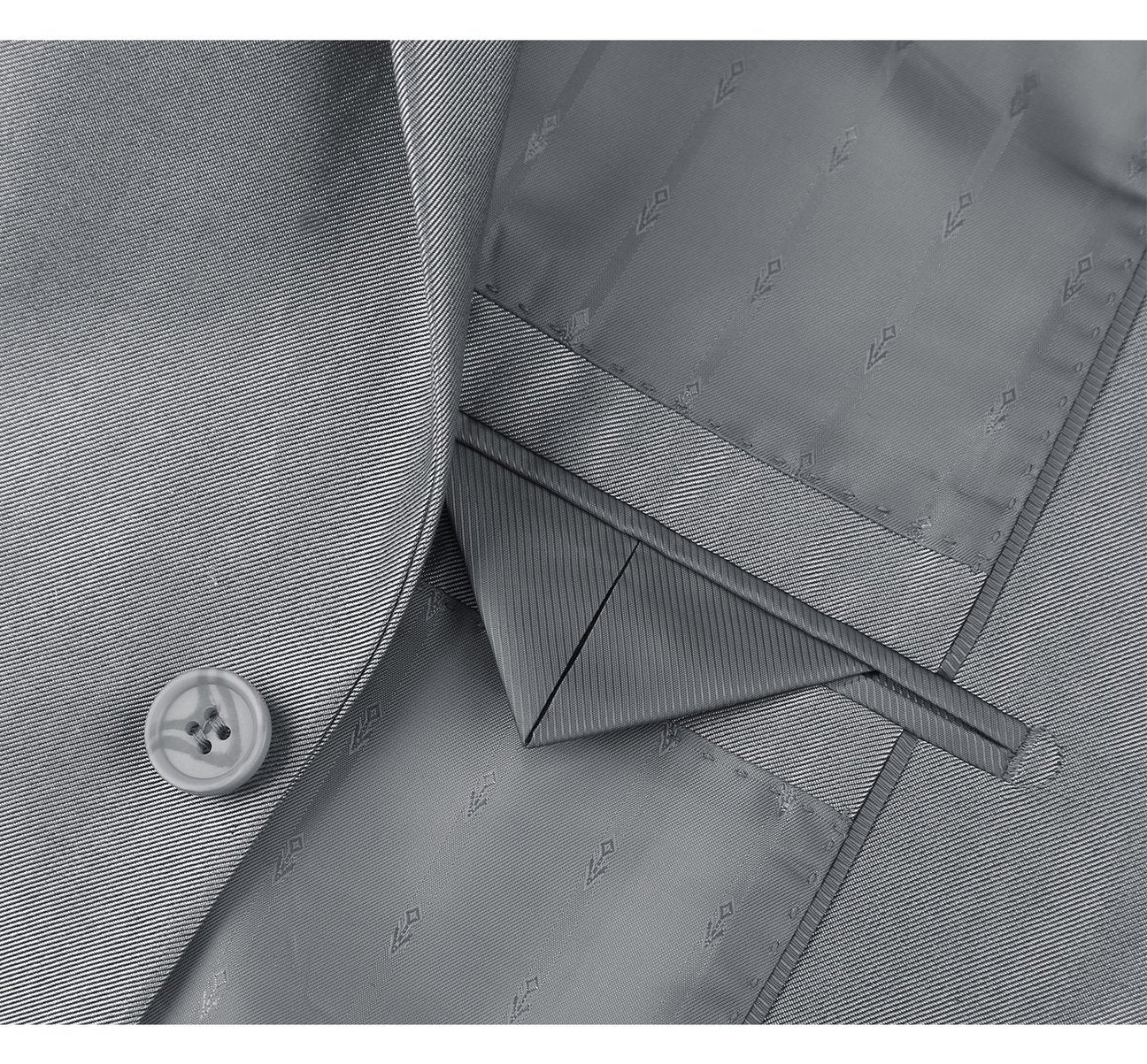 Alessandro Vitello by Renoir Sharkskin Classic Fit Italian Styled Two Piece Suit 207 2 | Premium Men's Business Formal Attire for Weddings, Office & Special Occasions