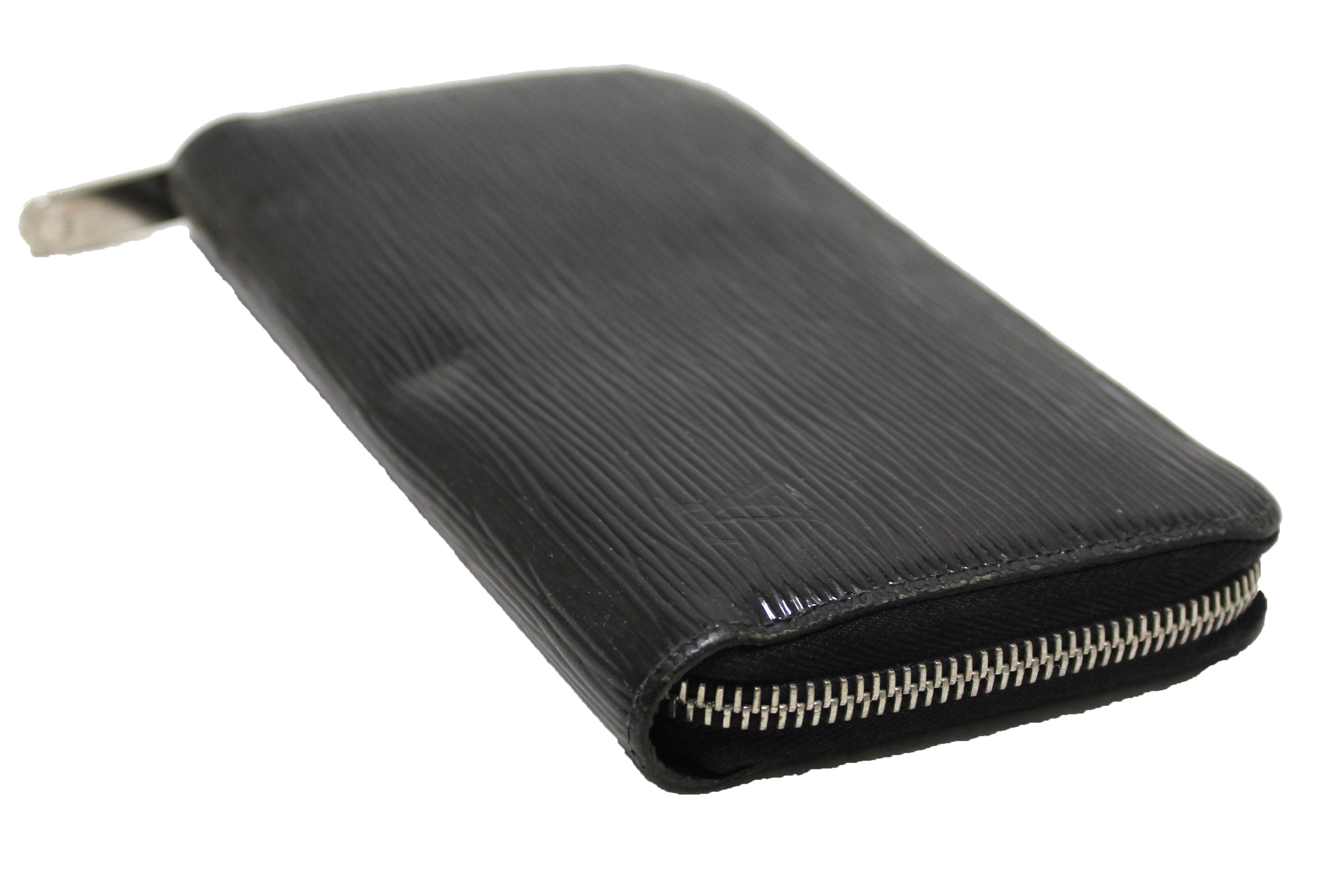 Authentic Louis Vuitton Black Epi Leather Zippy Wallet for Women - Luxury Designer Credit Card Holder & Cash Organizer - Perfect for Everyday Use, Travel, and Gifts