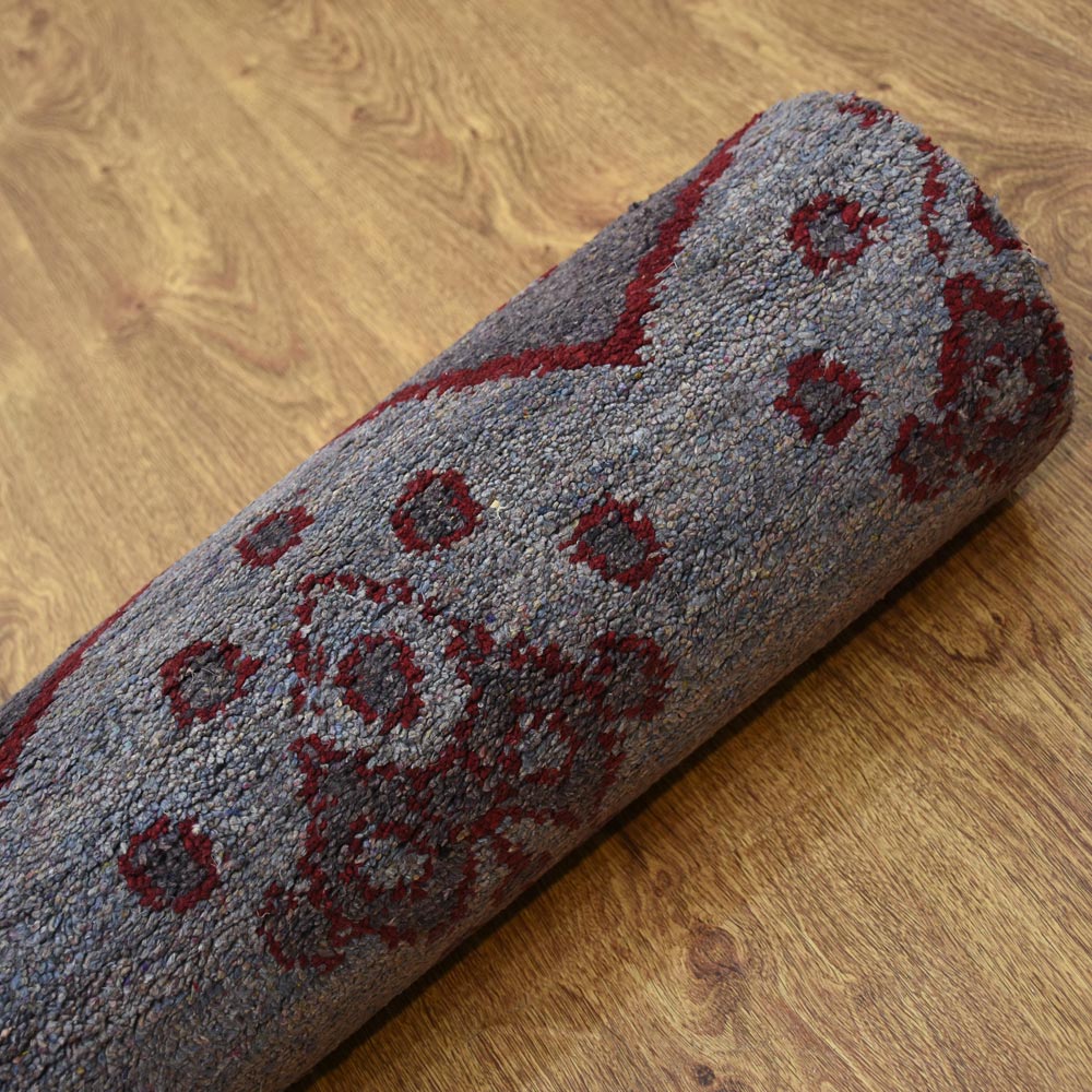 Handmade Erbil Wool Area Rug - Traditional Hand-Knotted Persian Design for Living Room, Bedroom & Dining Room Decor