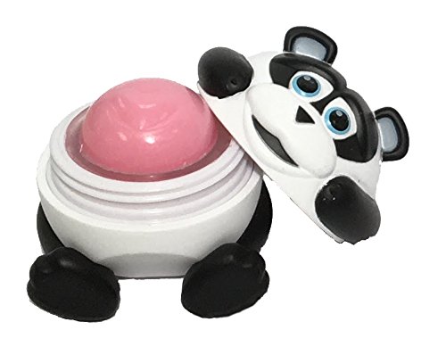 Bubble Gum Ice Cream Scented Panda Lip Balm - Moisturizing & Long-Lasting - Perfect for School, Travel & Daily Hydration