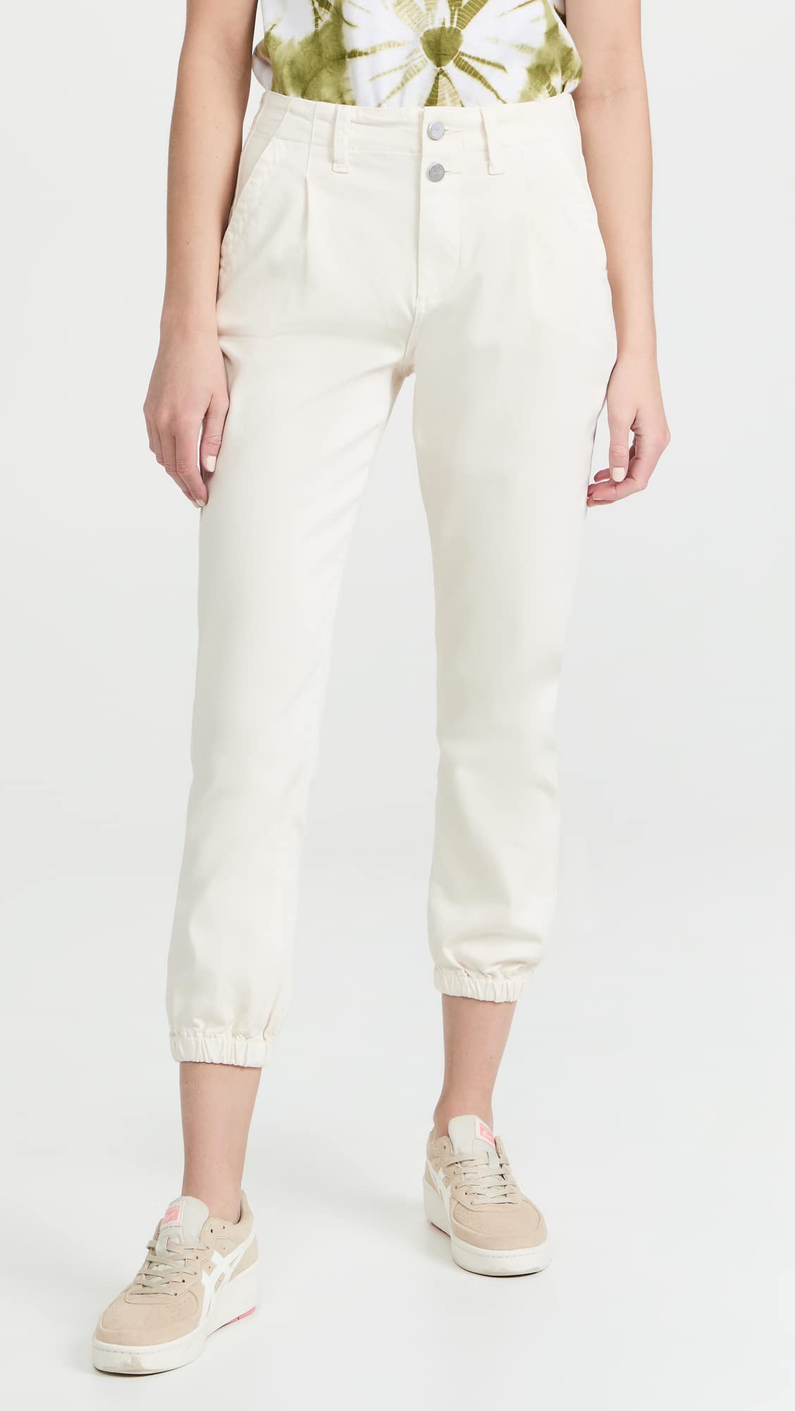 PAIGE Women's Mayslie Joggers - High Waisted Stretch Lounge Pants for Yoga, Running & Casual Wear | Soft Comfortable Athletic Sweatpants