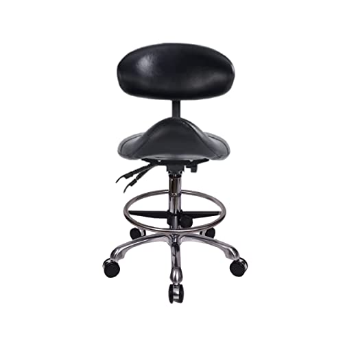 Black With Backrest With Footring