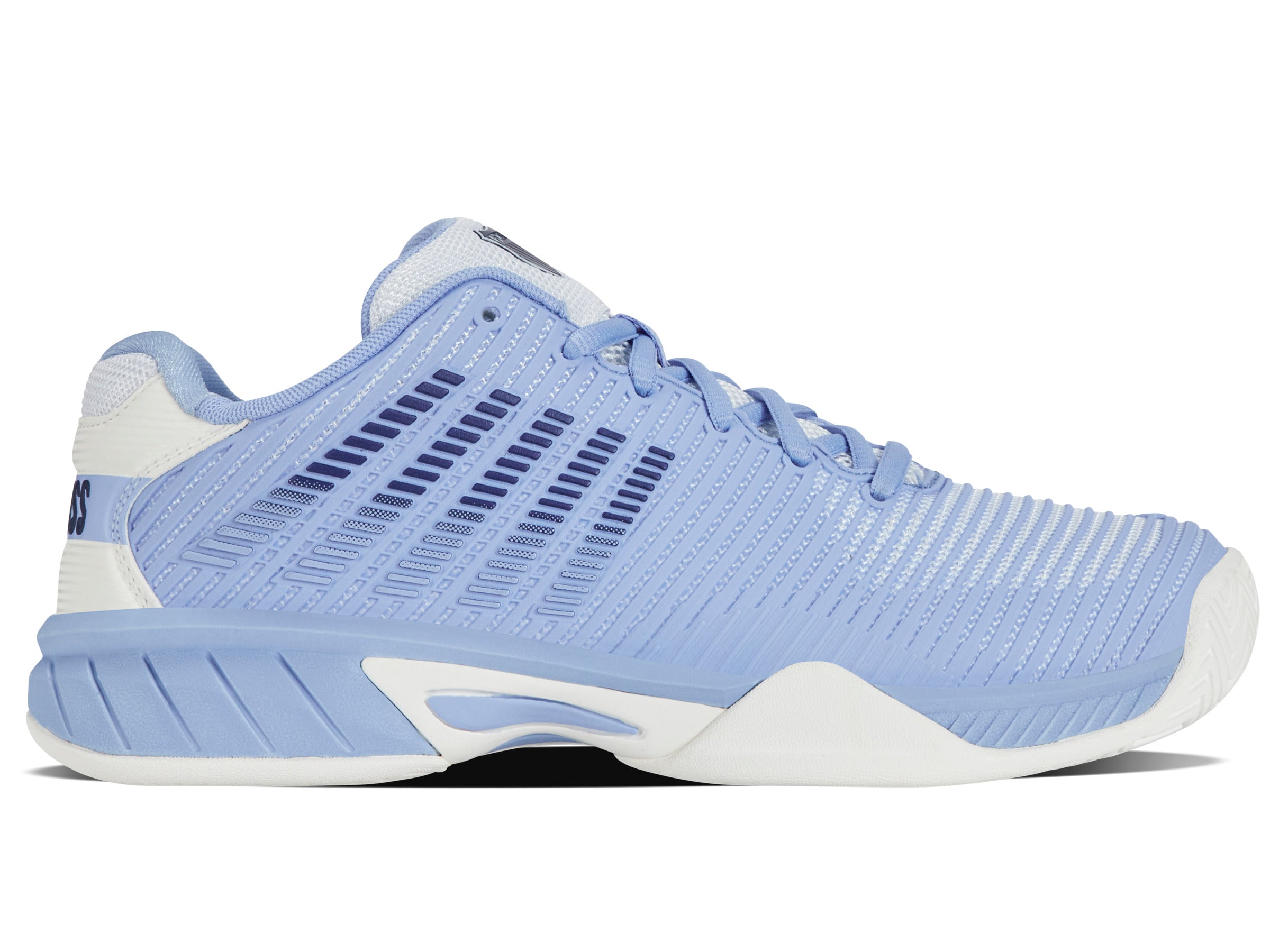Hypercourt Express 2 Men's Running Shoes - Bright White/Open Air/Estate Blue | Lightweight & Breathable for Training, Gym & Outdoor Sports