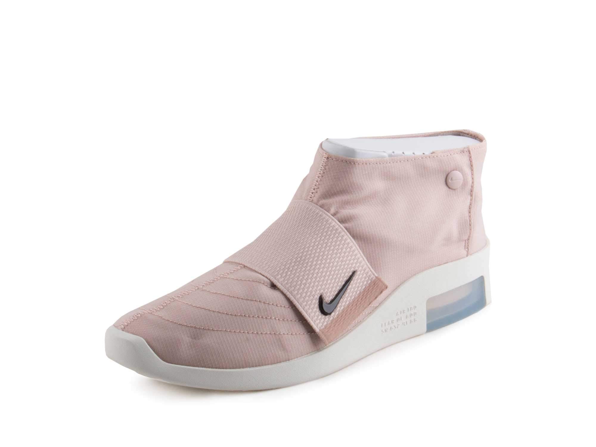 Nike Air Fear of God Moccasin Sneakers for Men - Pure Platinum/Black - Premium Comfort & Style for Casual Wear, Street Fashion, and Everyday Outfits